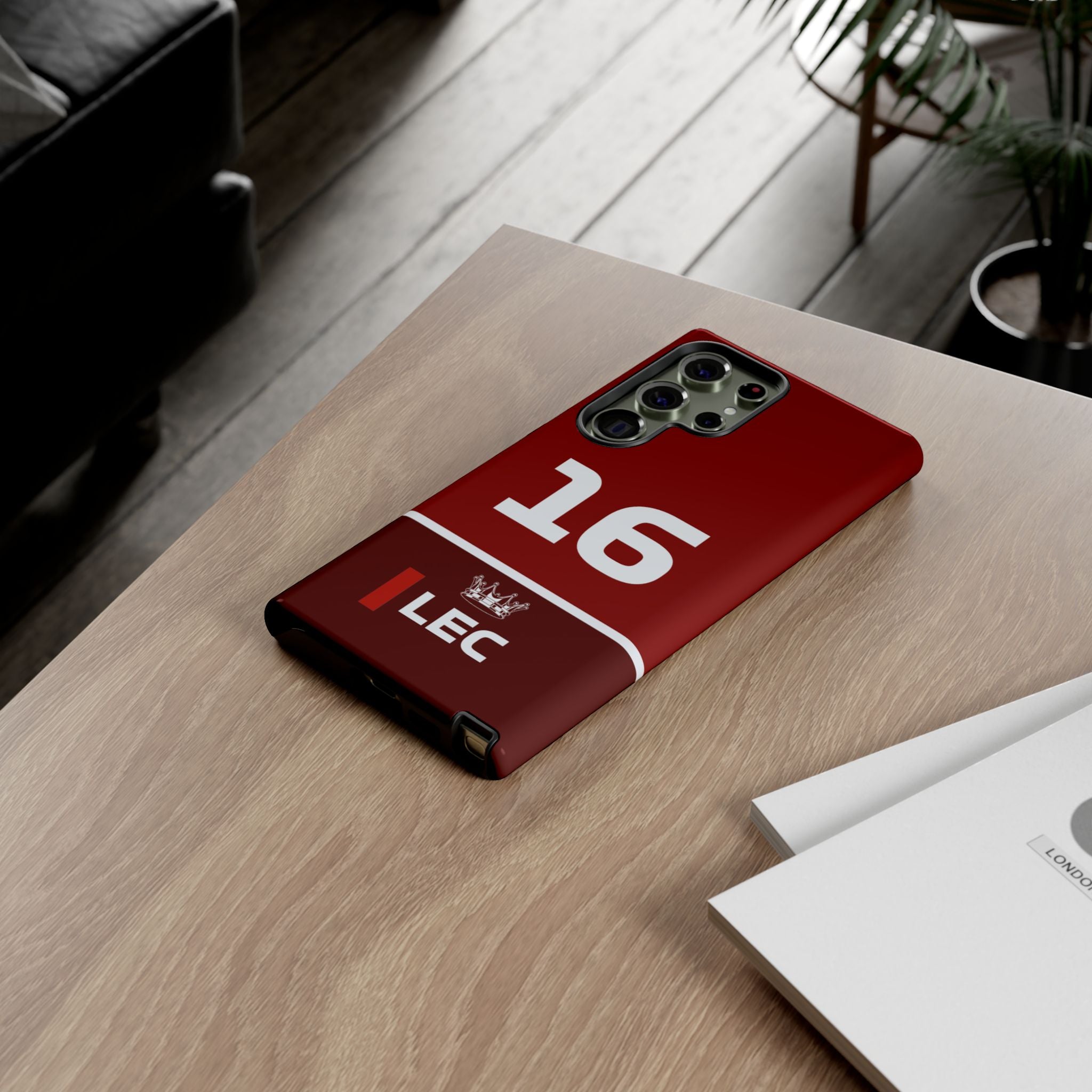 The King of Monaco Tough Phone Case | Rosso Formula Racing Armor for iPhone, Samsung & Pixel Cover