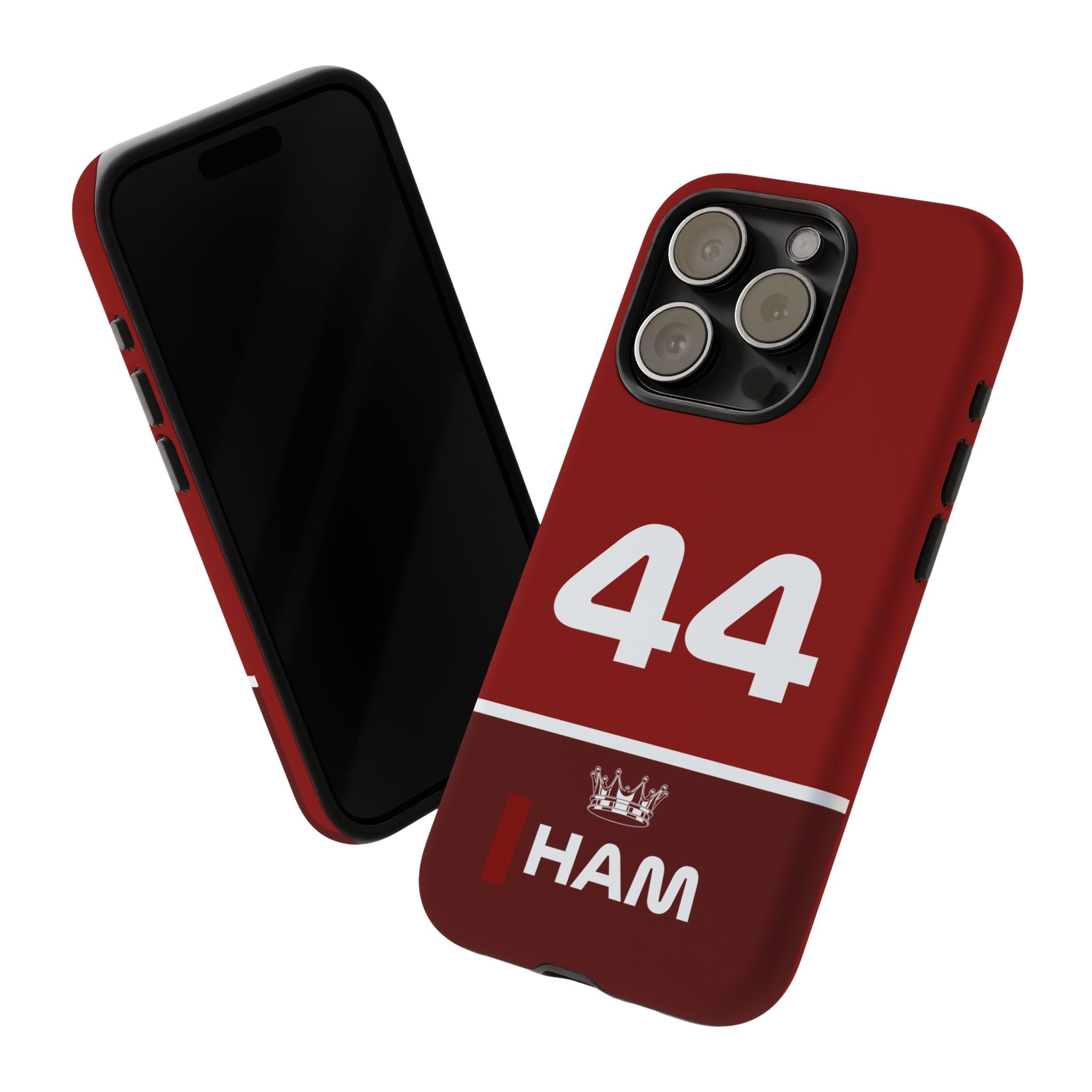 The Silver Champion Tough Phone Case | Rosso Formula Racing Armor for iPhone, Samsung & Pixel Cover
