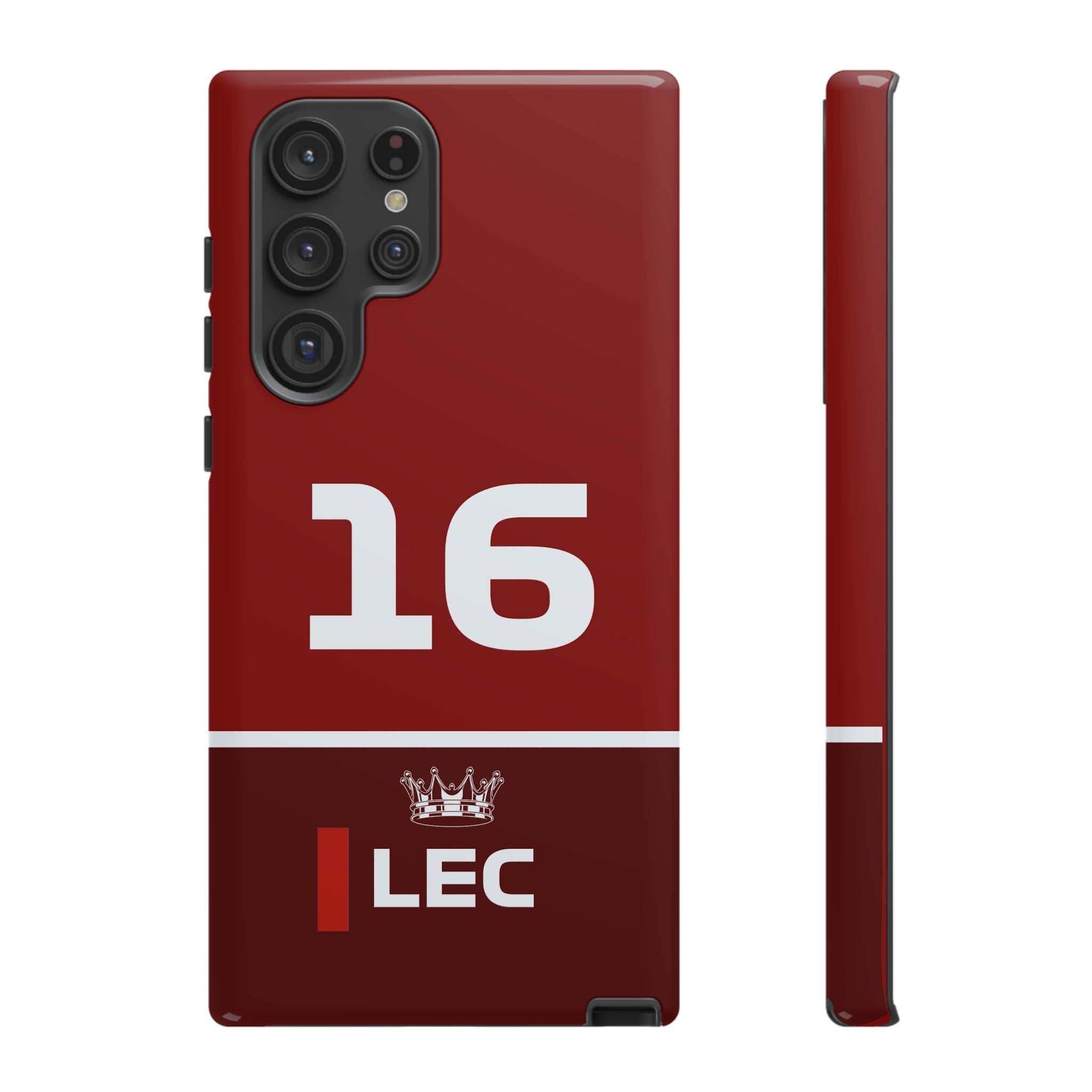 The King of Monaco Tough Phone Case | Rosso Formula Racing Armor for iPhone, Samsung & Pixel Cover