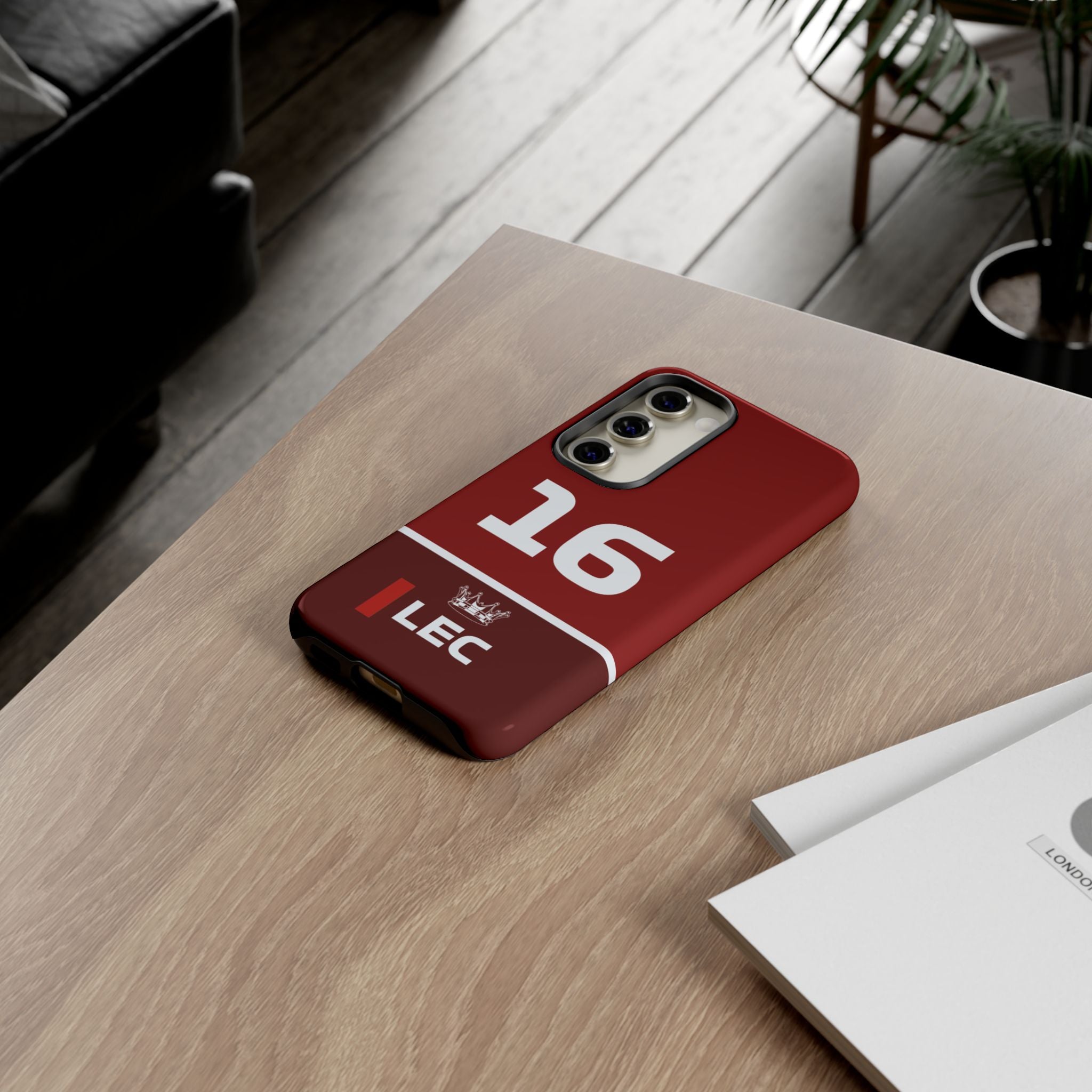 The King of Monaco Tough Phone Case | Rosso Formula Racing Armor for iPhone, Samsung & Pixel Cover