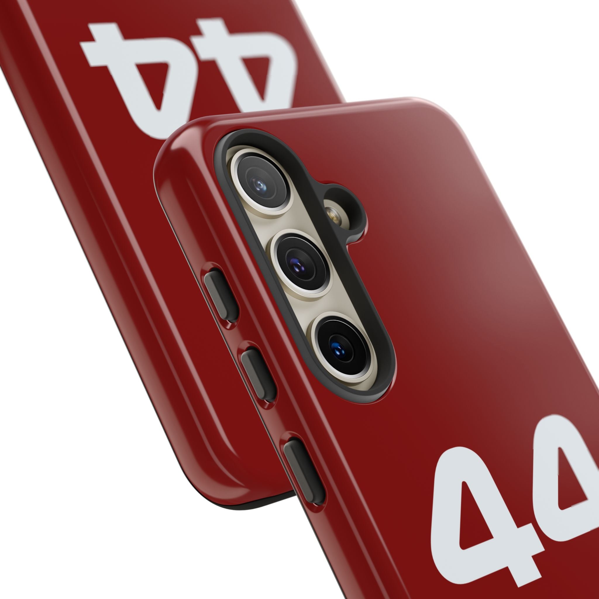 The Silver Champion Tough Phone Case | Rosso Formula Racing Armor for iPhone, Samsung & Pixel Cover