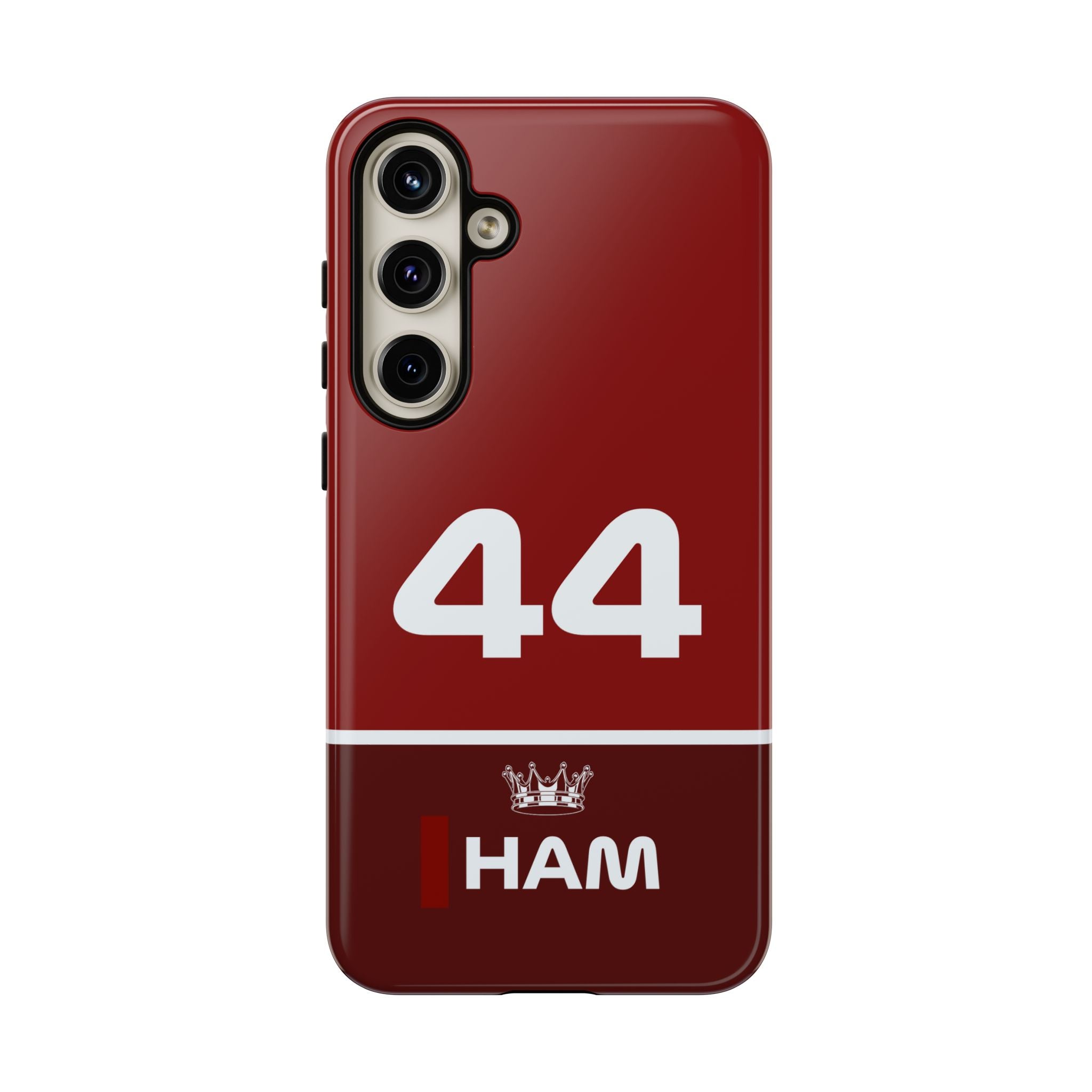 The Silver Champion Tough Phone Case | Rosso Formula Racing Armor for iPhone, Samsung & Pixel Cover