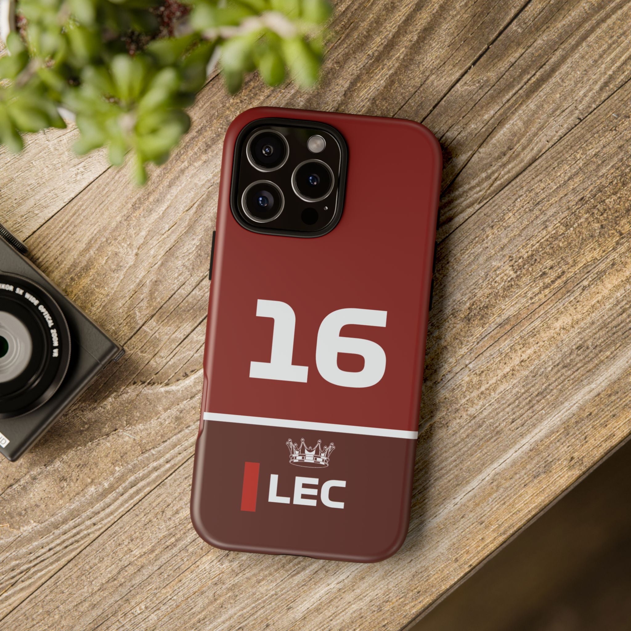 The King of Monaco Tough Phone Case | Rosso Formula Racing Armor for iPhone, Samsung & Pixel Cover