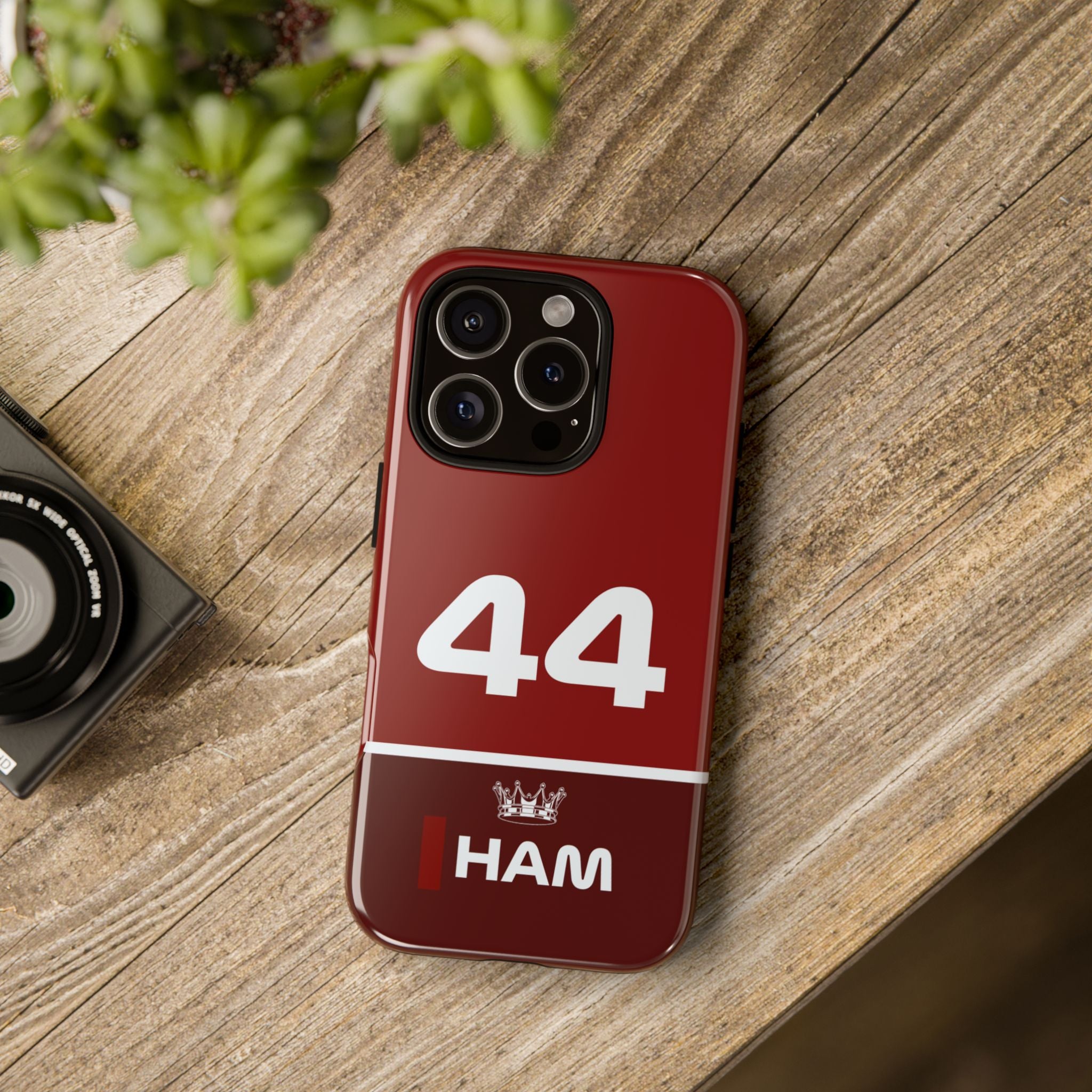 The Silver Champion Tough Phone Case | Rosso Formula Racing Armor for iPhone, Samsung & Pixel Cover