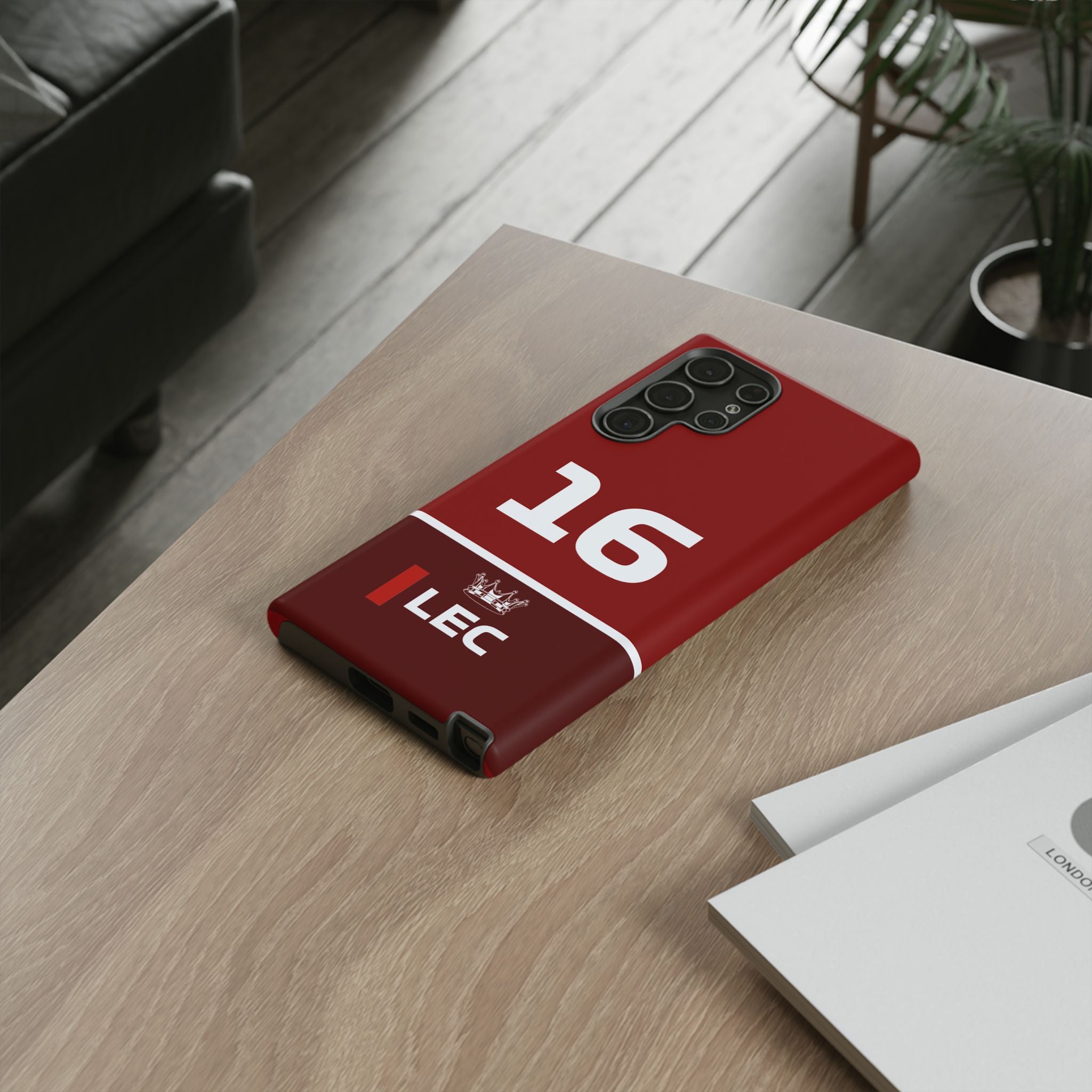 The King of Monaco Tough Phone Case | Rosso Formula Racing Armor for iPhone, Samsung & Pixel Cover