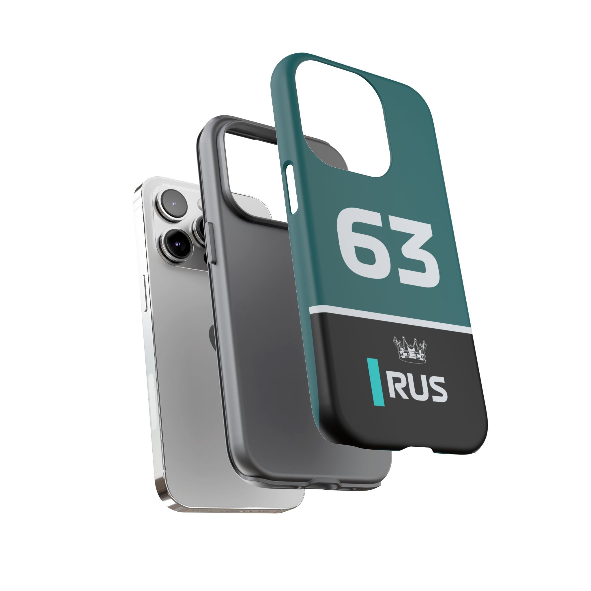 Tyre Whisperer Tough Phone Case | Silver Arrow Formula Racing Armor for iPhone, Samsung & Pixel