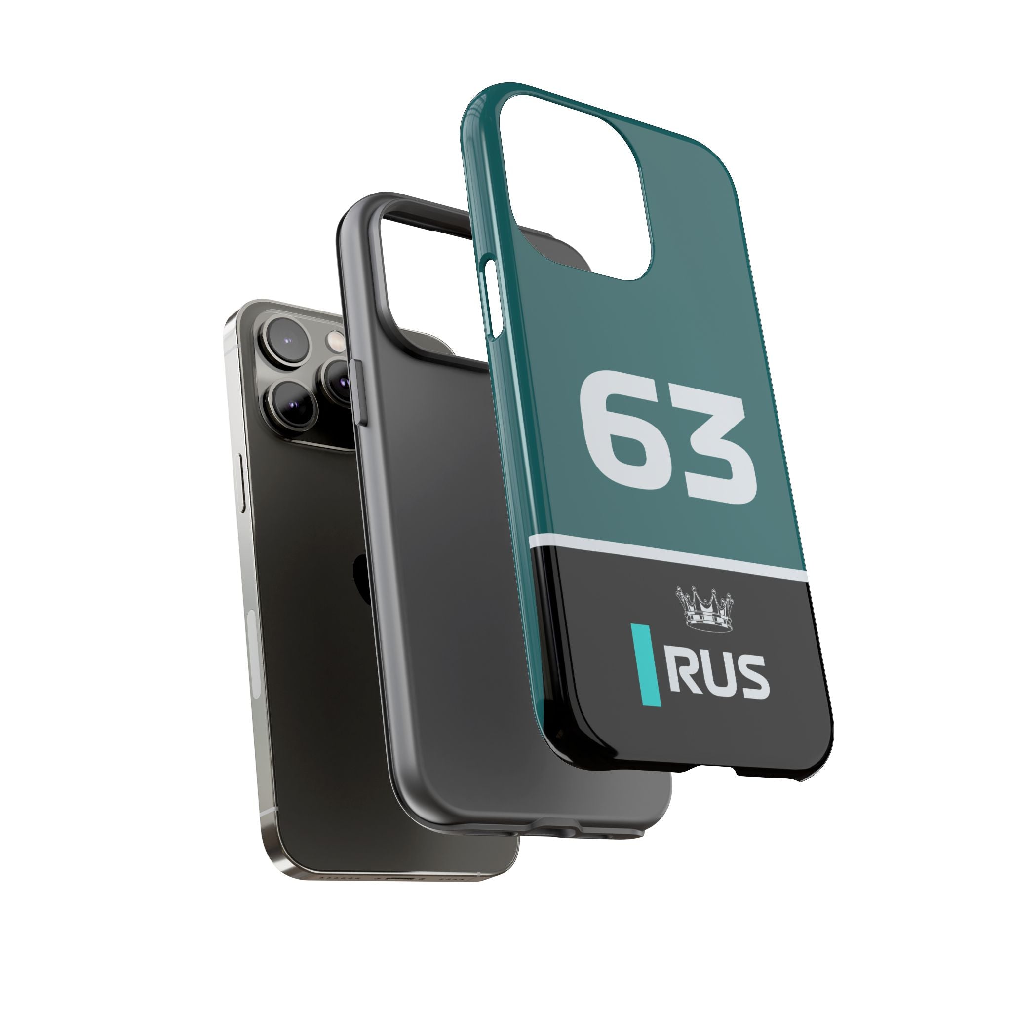 Tyre Whisperer Tough Phone Case | Silver Arrow Formula Racing Armor for iPhone, Samsung & Pixel