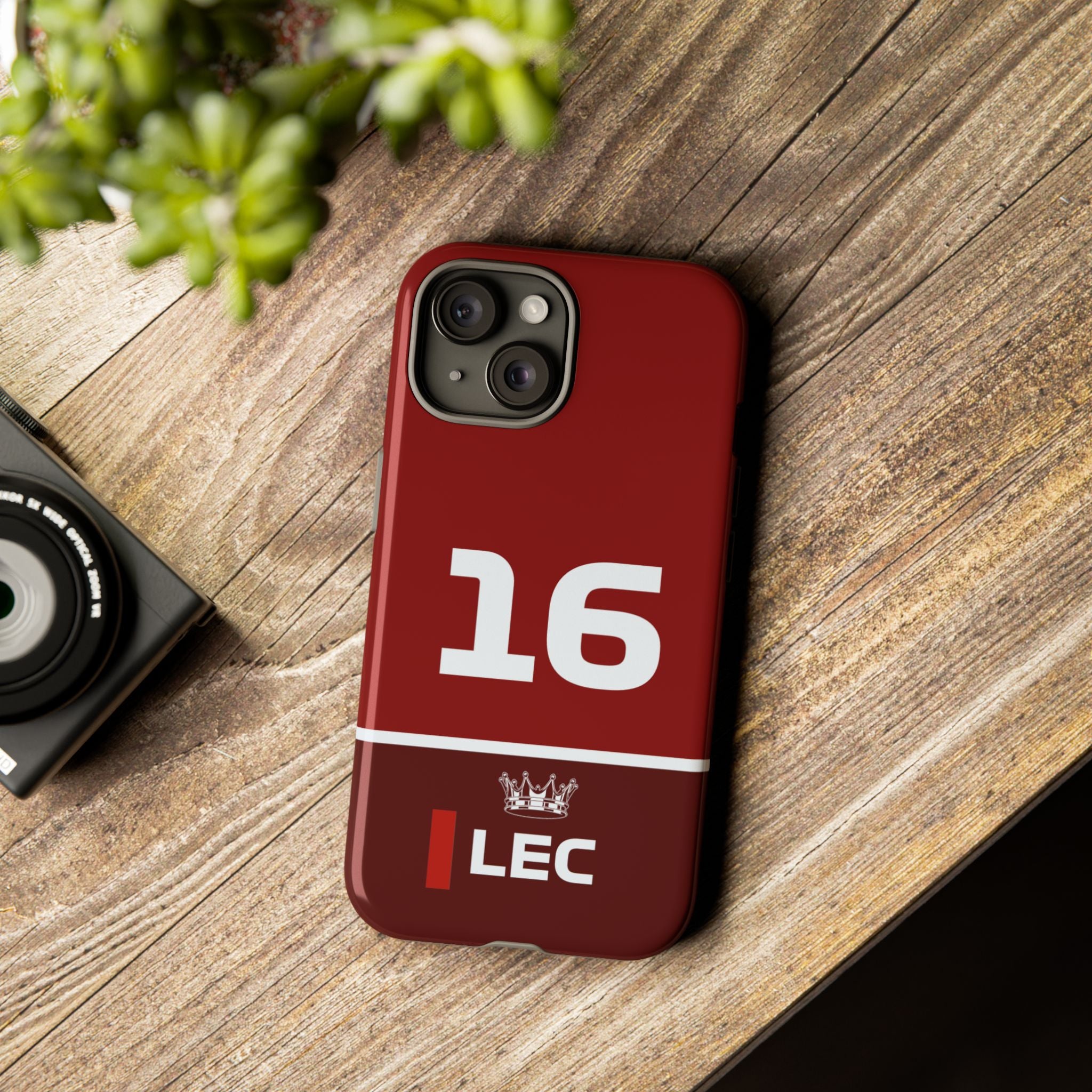 The King of Monaco Tough Phone Case | Rosso Formula Racing Armor for iPhone, Samsung & Pixel Cover