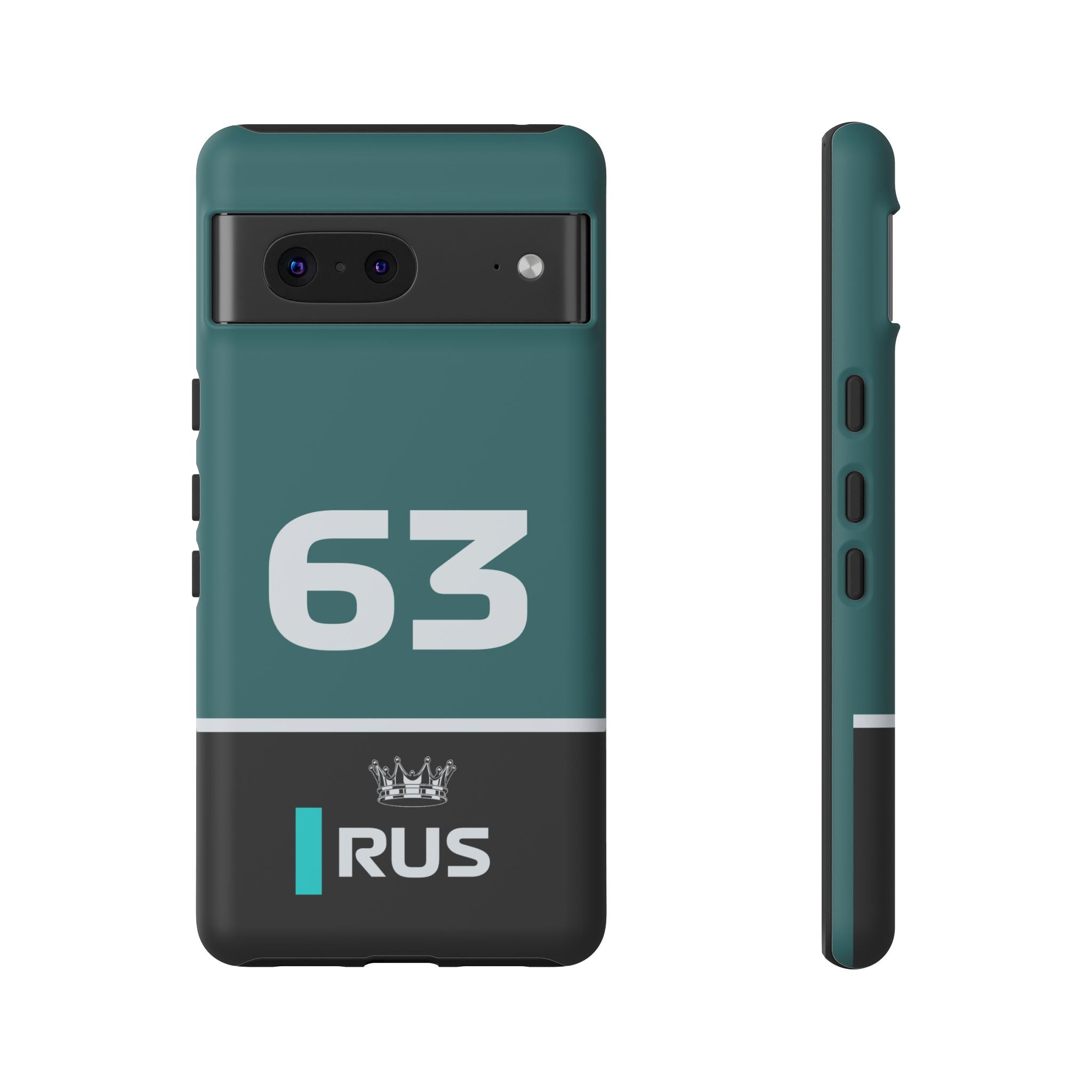 Tyre Whisperer Tough Phone Case | Silver Arrow Formula Racing Armor for iPhone, Samsung & Pixel