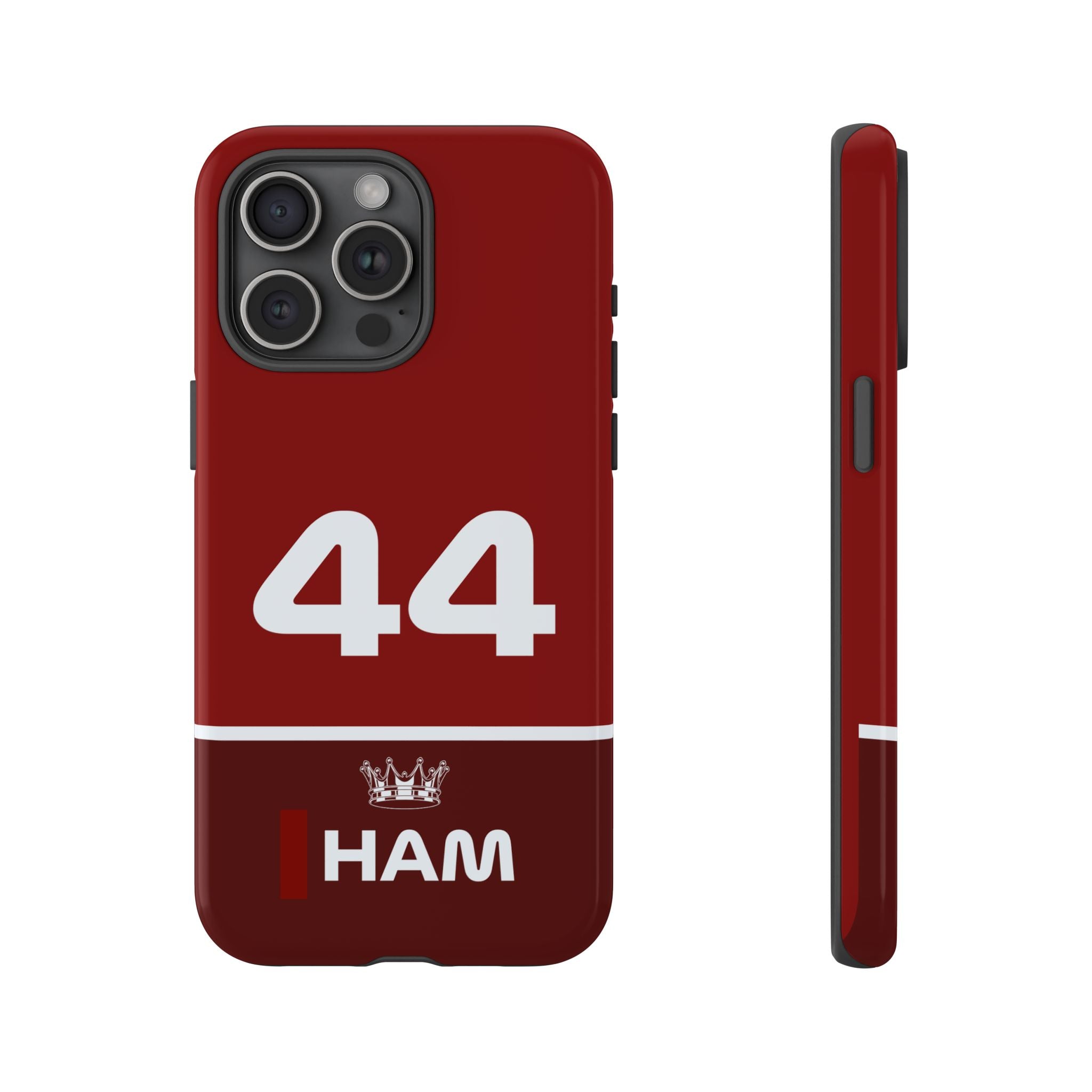 The Silver Champion Tough Phone Case | Rosso Formula Racing Armor for iPhone, Samsung & Pixel Cover