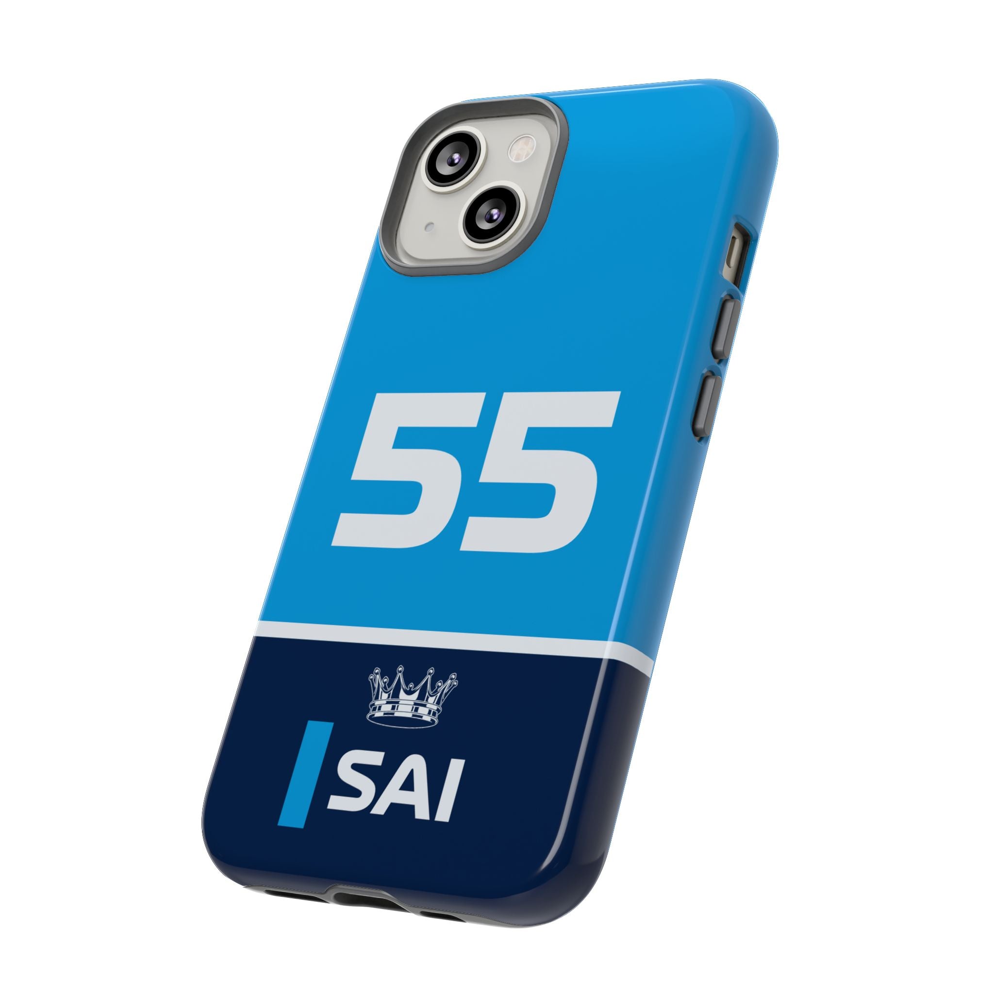 Smooth Spaniard Speed Tough Phone Case | Azure Formula Racing Armor for iPhone, Samsung & Pixel