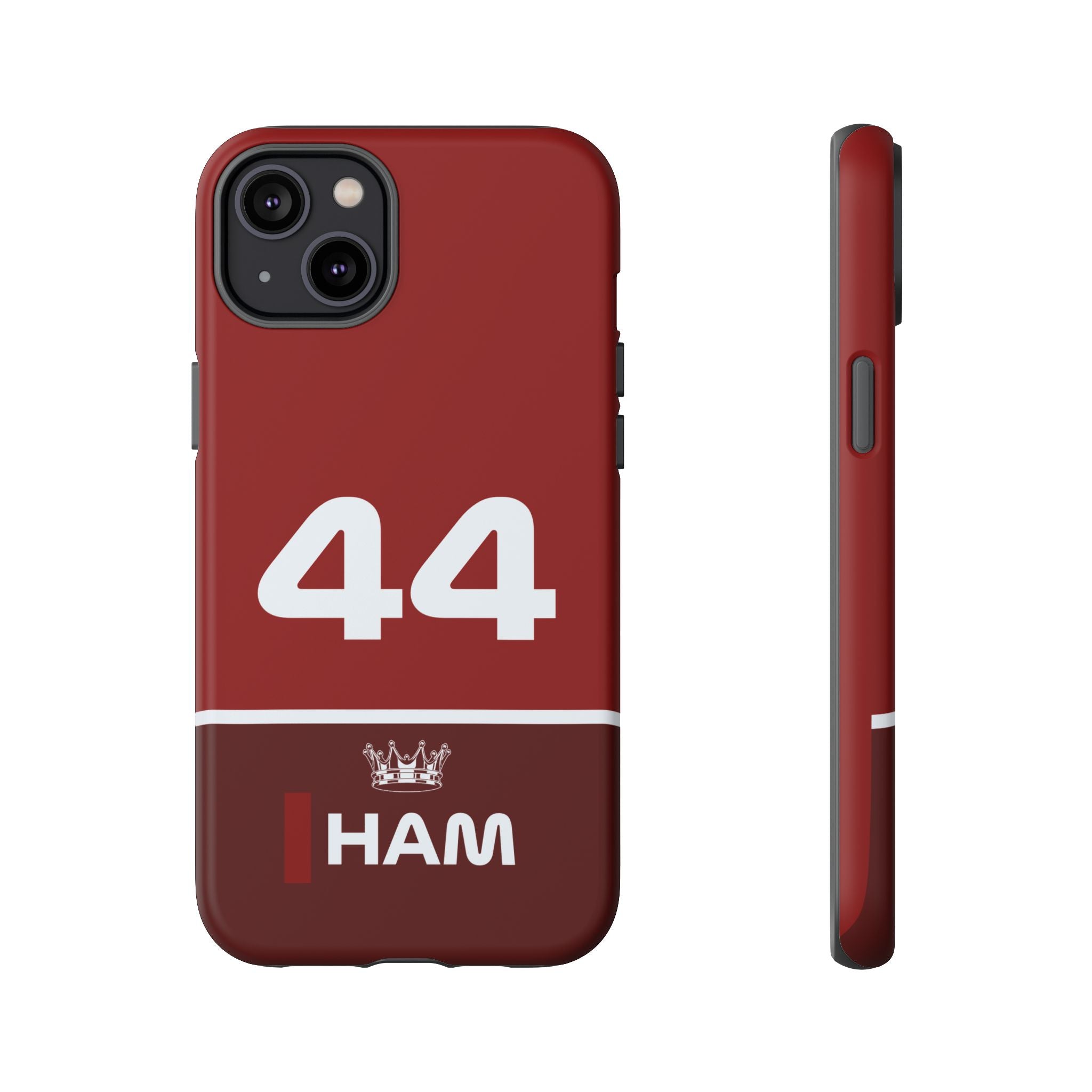 The Silver Champion Tough Phone Case | Rosso Formula Racing Armor for iPhone, Samsung & Pixel Cover