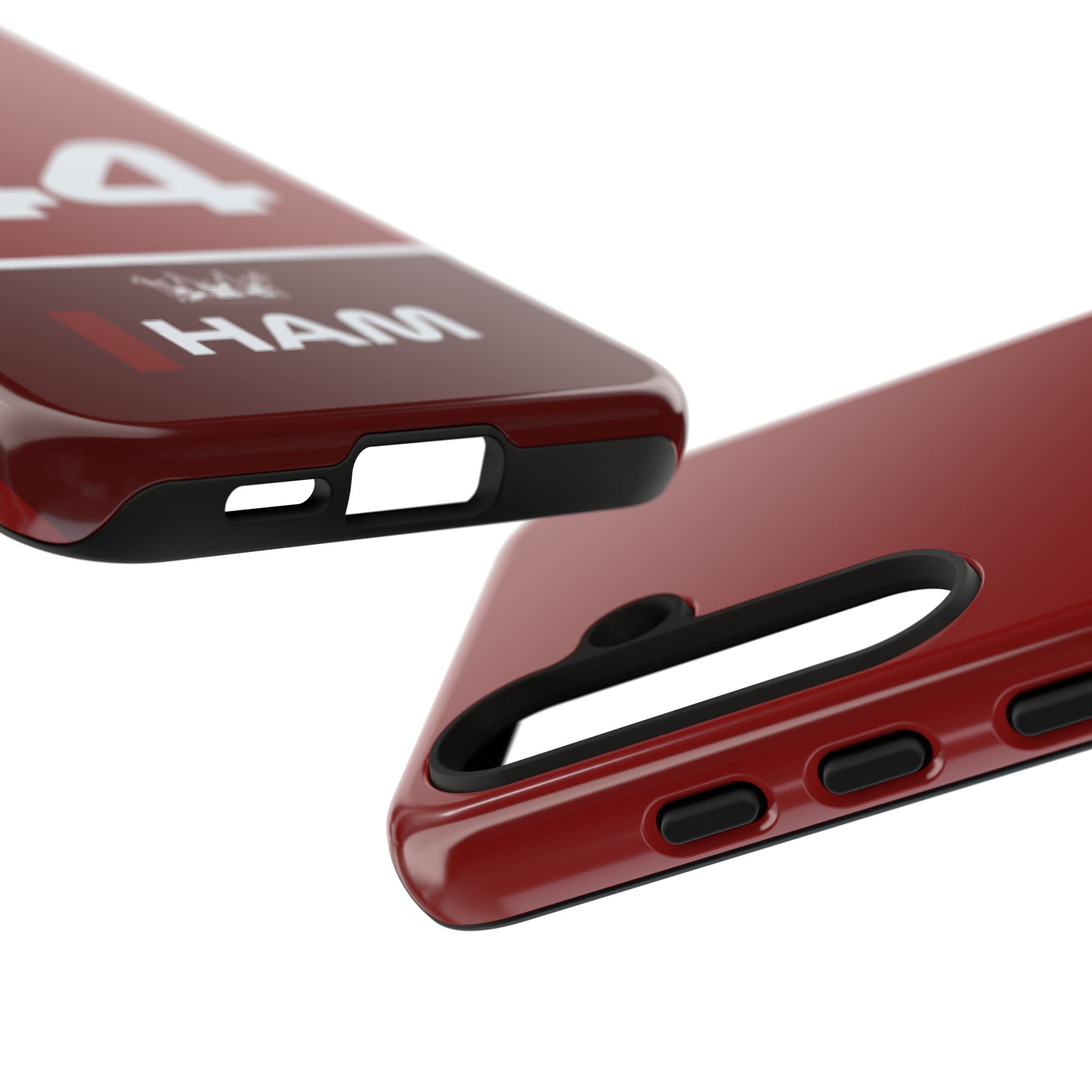 The Silver Champion Tough Phone Case | Rosso Formula Racing Armor for iPhone, Samsung & Pixel Cover