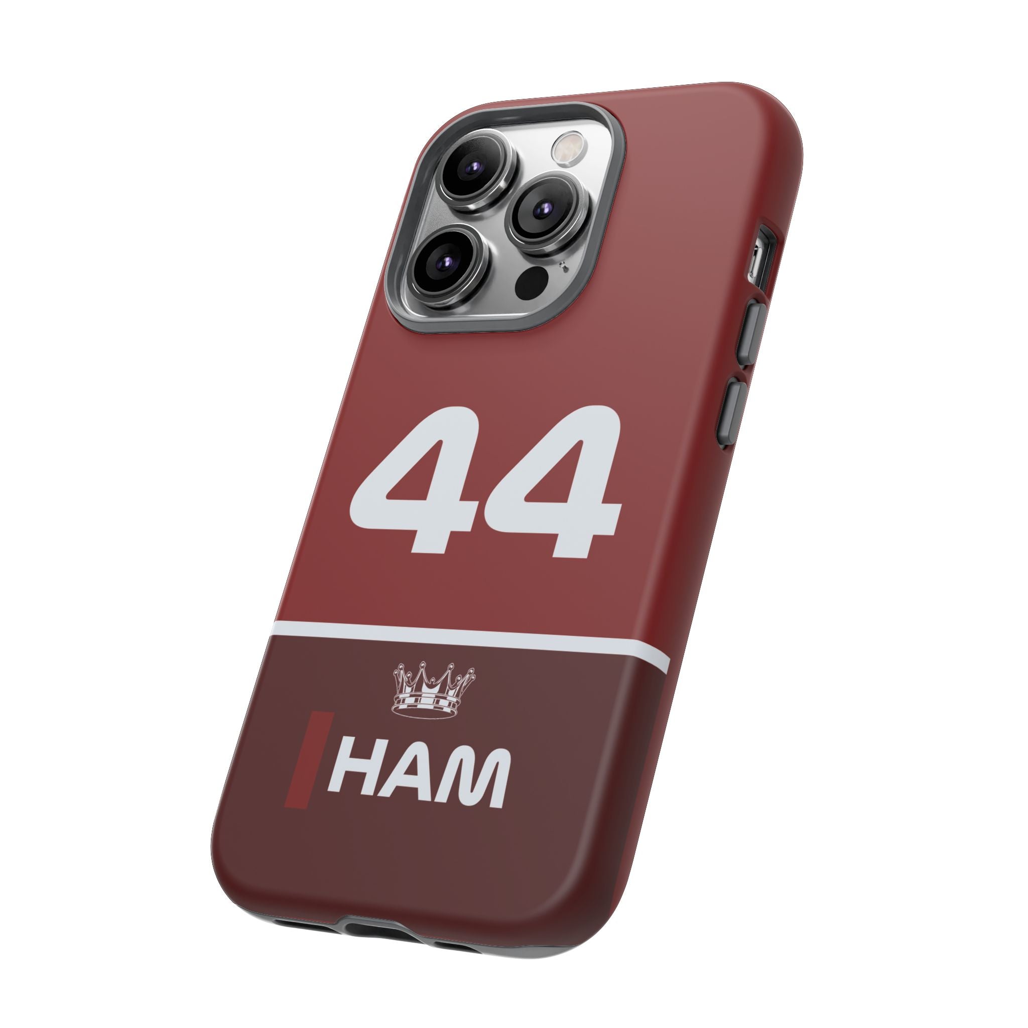 The Silver Champion Tough Phone Case | Rosso Formula Racing Armor for iPhone, Samsung & Pixel Cover