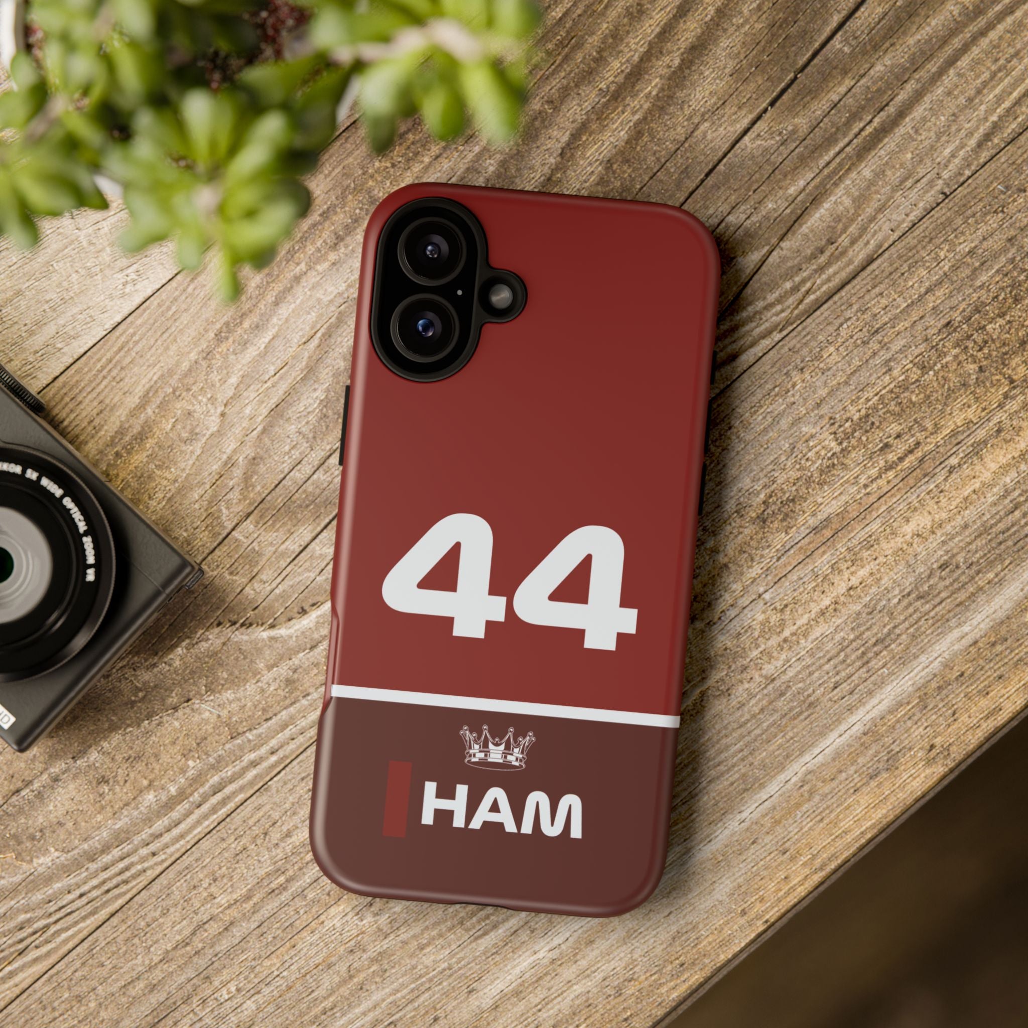 The Silver Champion Tough Phone Case | Rosso Formula Racing Armor for iPhone, Samsung & Pixel Cover