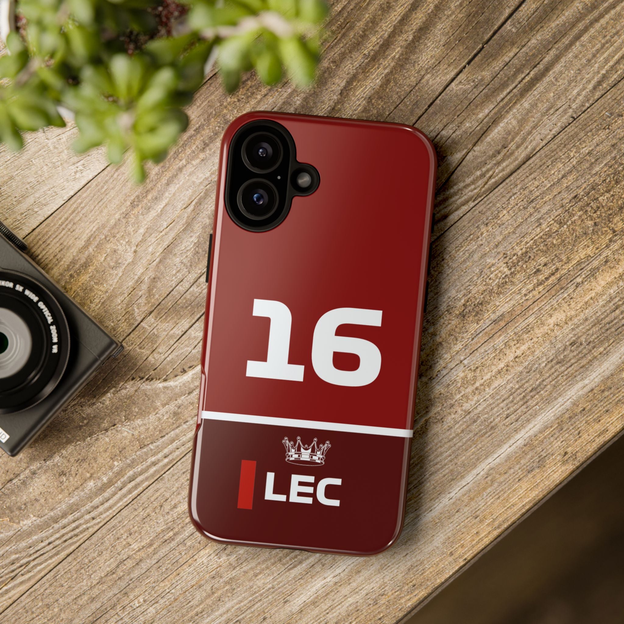The King of Monaco Tough Phone Case | Rosso Formula Racing Armor for iPhone, Samsung & Pixel Cover