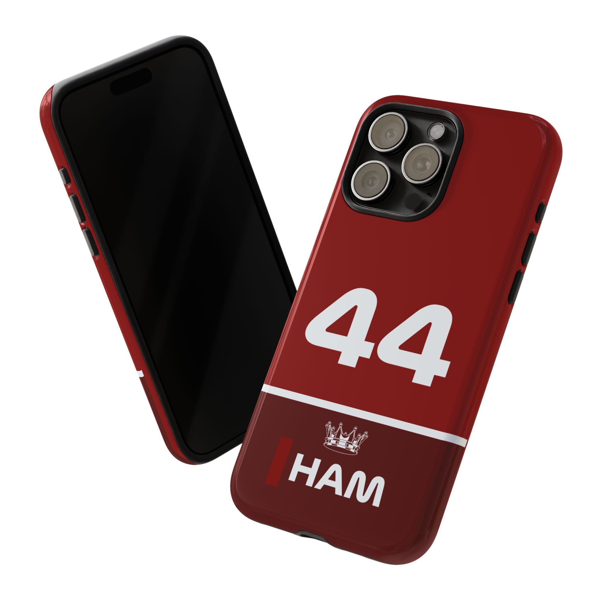 The Silver Champion Tough Phone Case | Rosso Formula Racing Armor for iPhone, Samsung & Pixel Cover