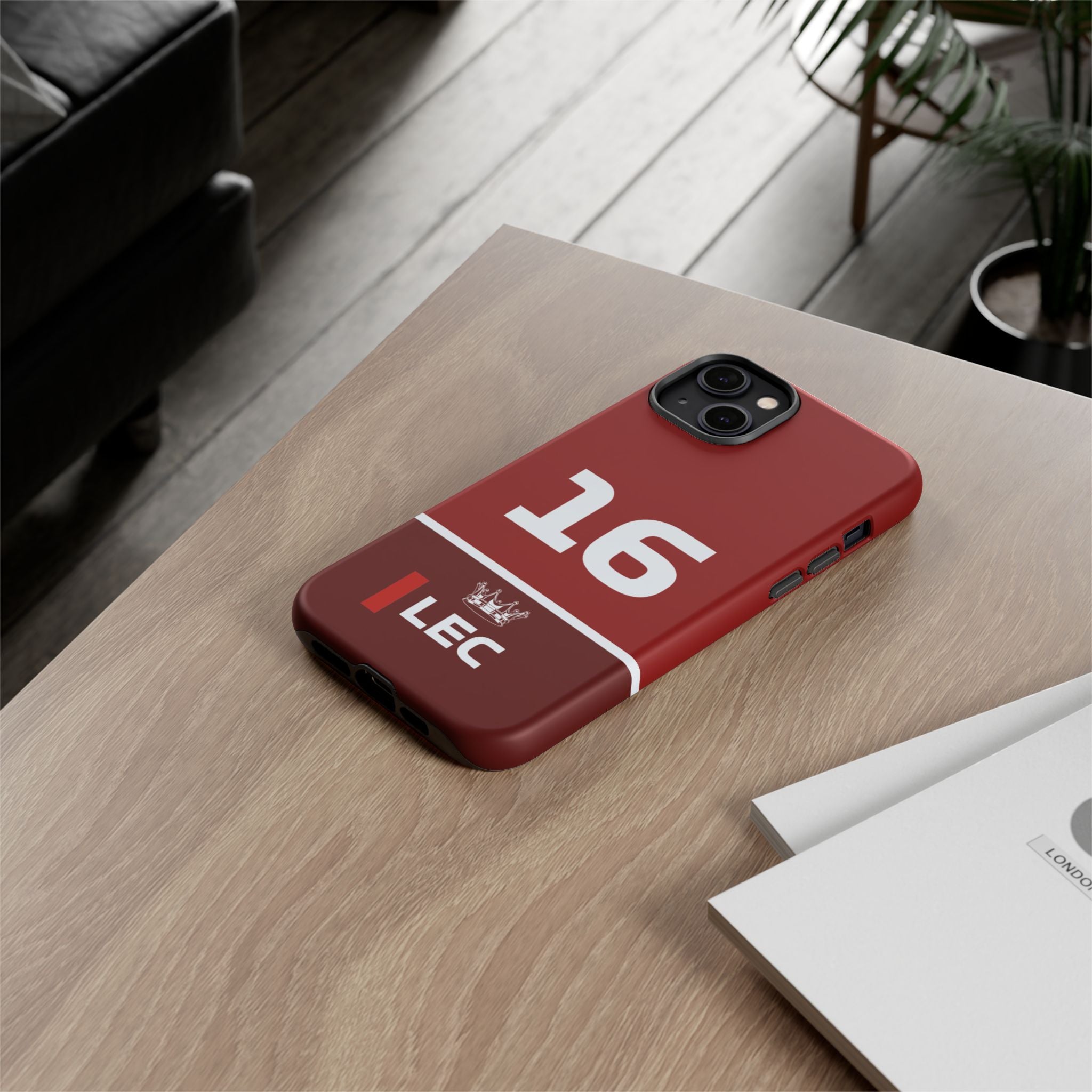 The King of Monaco Tough Phone Case | Rosso Formula Racing Armor for iPhone, Samsung & Pixel Cover