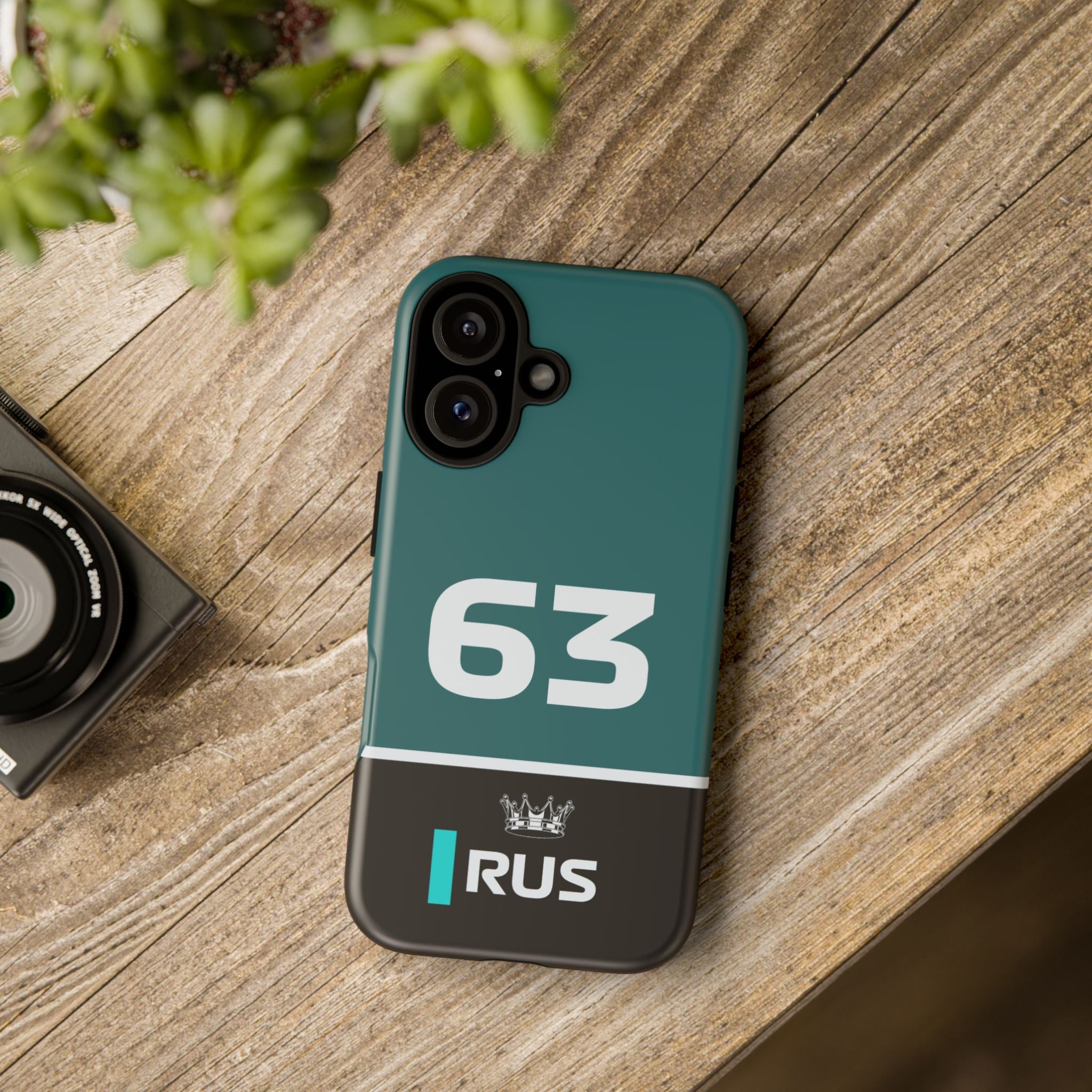 Tyre Whisperer Tough Phone Case | Silver Arrow Formula Racing Armor for iPhone, Samsung & Pixel
