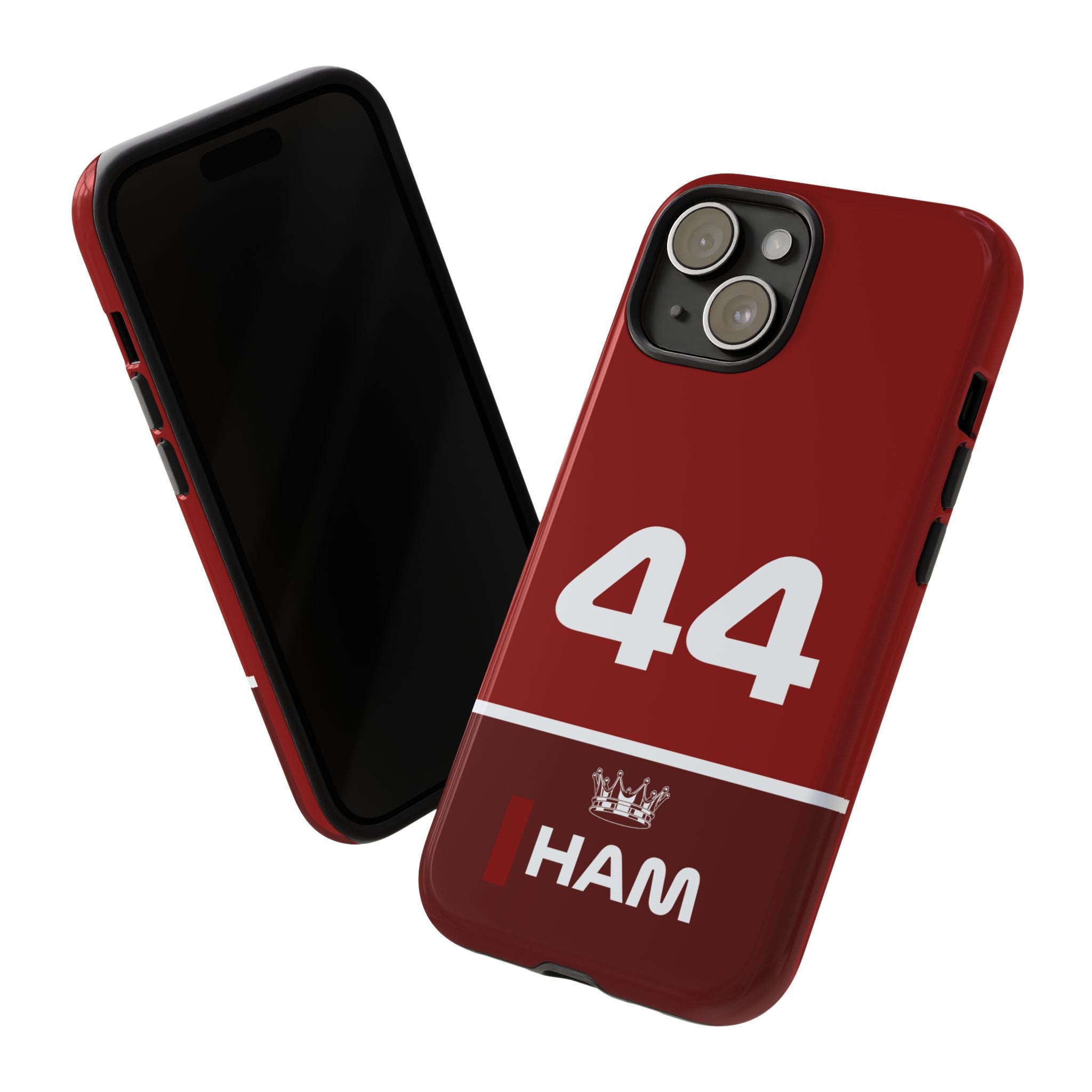 The Silver Champion Tough Phone Case | Rosso Formula Racing Armor for iPhone, Samsung & Pixel Cover