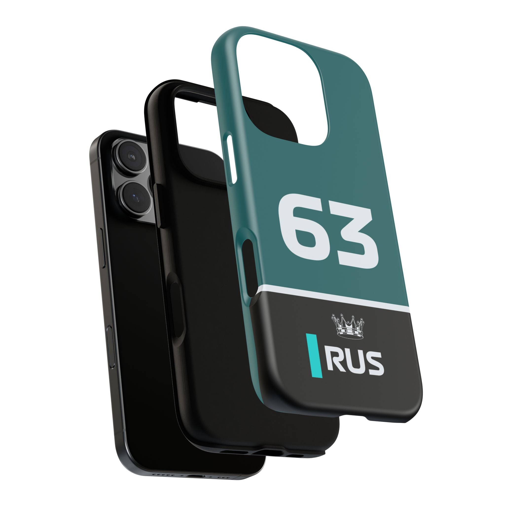 Tyre Whisperer Tough Phone Case | Silver Arrow Formula Racing Armor for iPhone, Samsung & Pixel