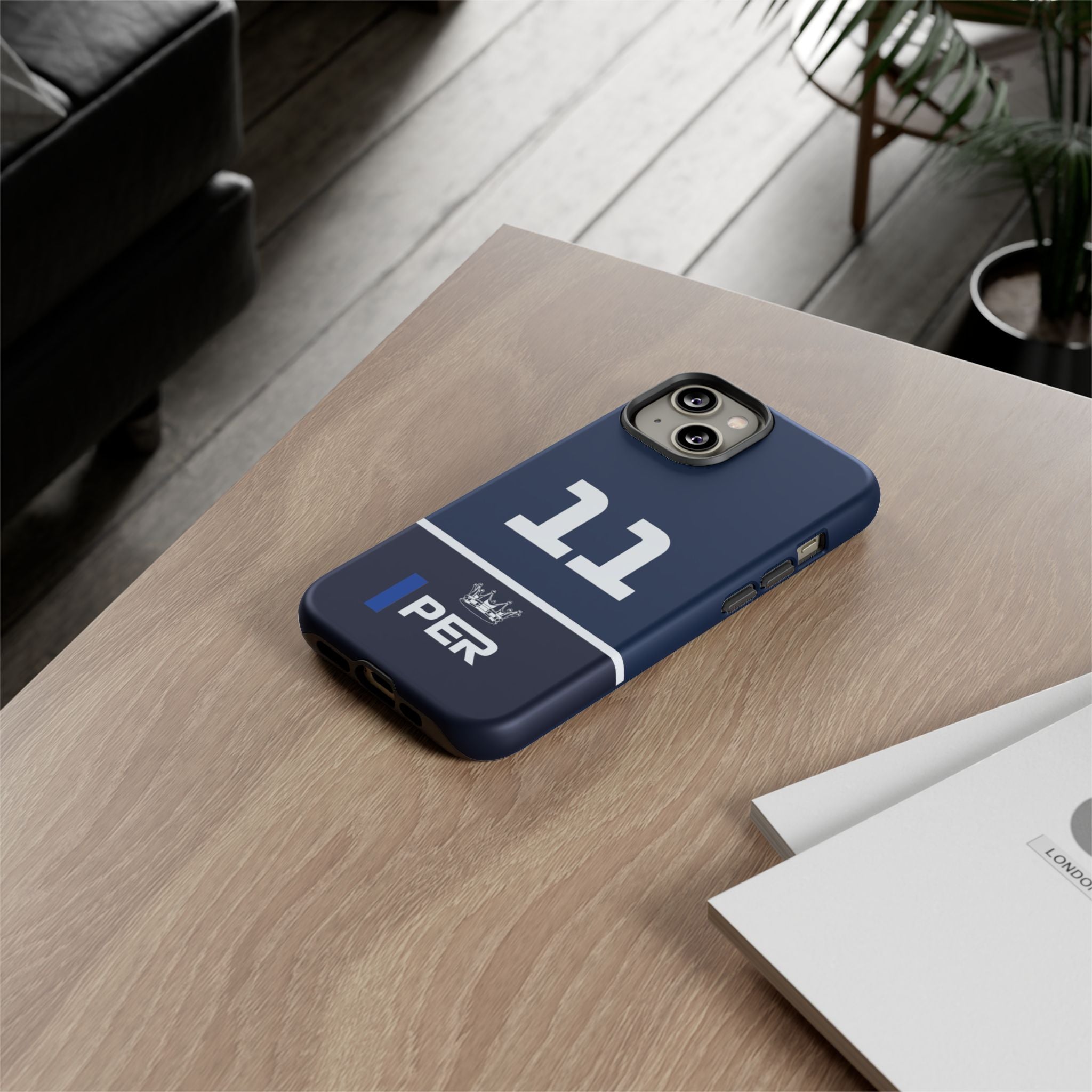 Mexican Minister of Defence Tough Phone Case | Red Thunder Formula Racing Armor for iPhone, Samsung & Pixel Cover