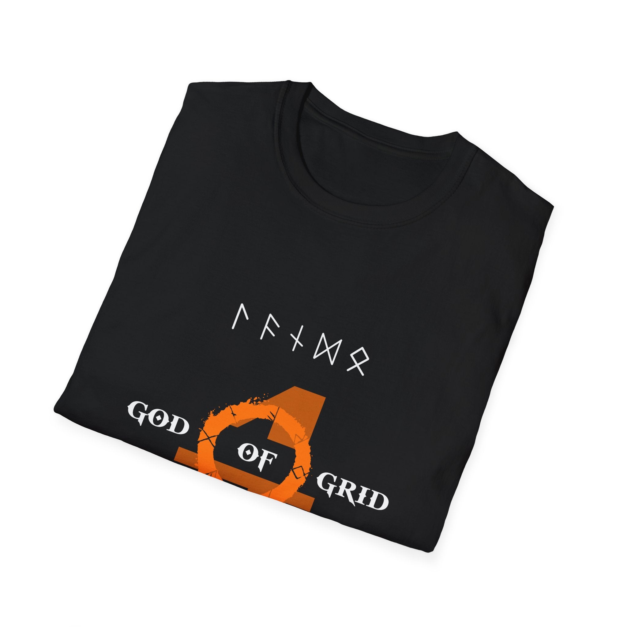 British Speedster God Of Grid Shirt | Papaya Formula Racing Unisex Softstyle shirt