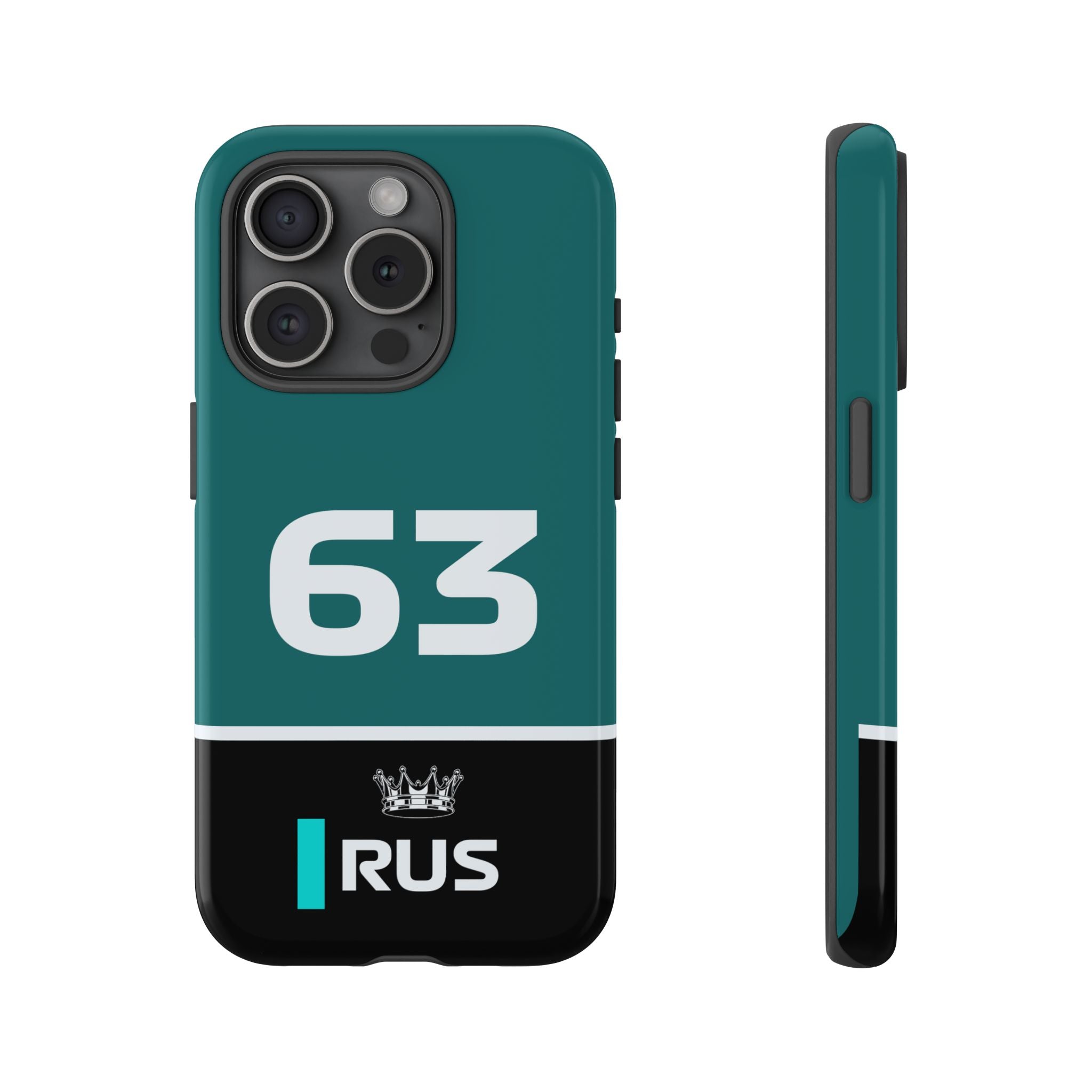 Tyre Whisperer Tough Phone Case | Silver Arrow Formula Racing Armor for iPhone, Samsung & Pixel