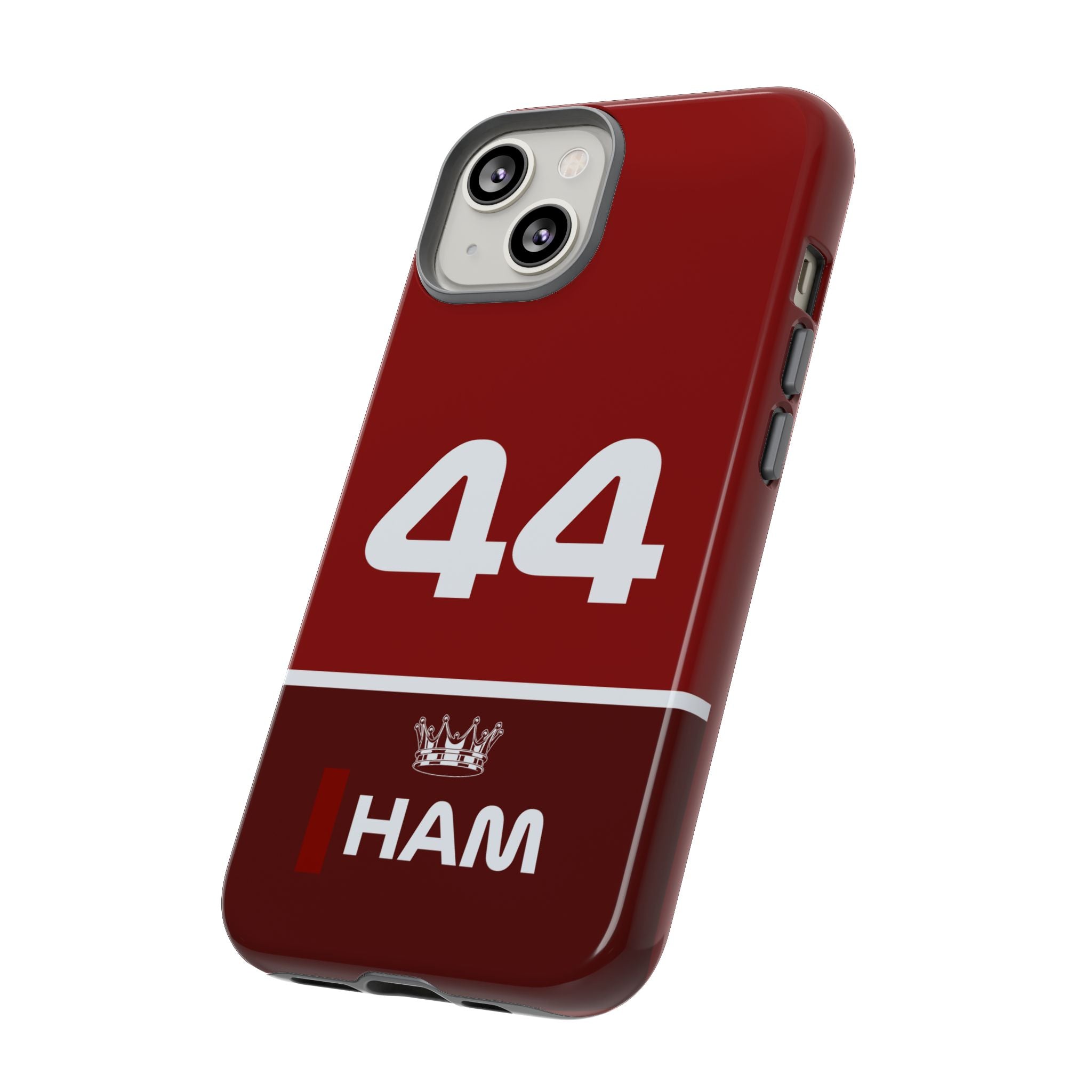 The Silver Champion Tough Phone Case | Rosso Formula Racing Armor for iPhone, Samsung & Pixel Cover