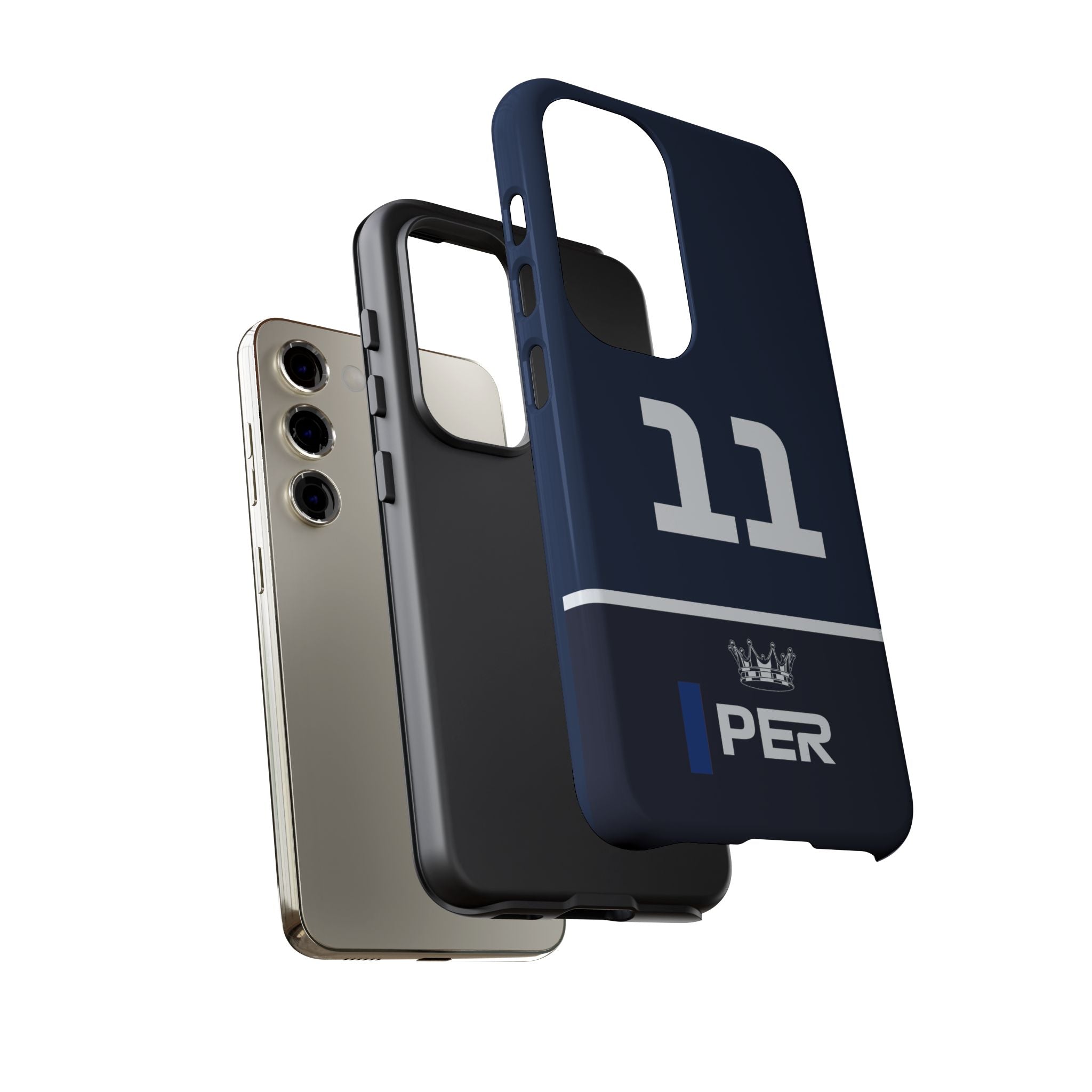 Mexican Minister of Defence Tough Phone Case | Red Thunder Formula Racing Armor for iPhone, Samsung & Pixel Cover