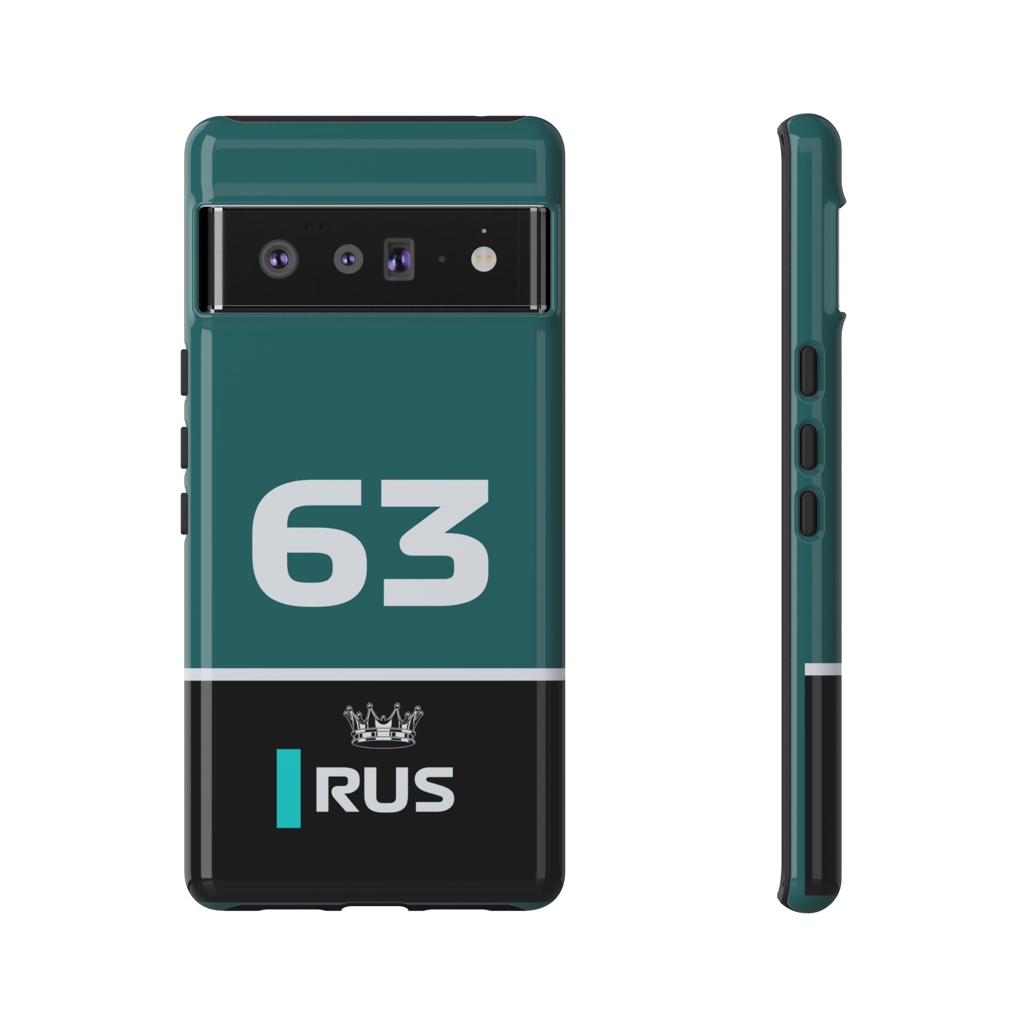 Tyre Whisperer Tough Phone Case | Silver Arrow Formula Racing Armor for iPhone, Samsung & Pixel