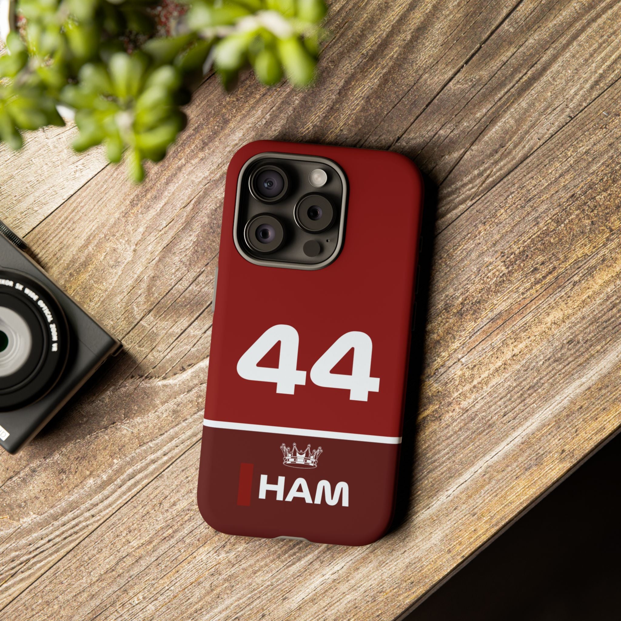 The Silver Champion Tough Phone Case | Rosso Formula Racing Armor for iPhone, Samsung & Pixel Cover