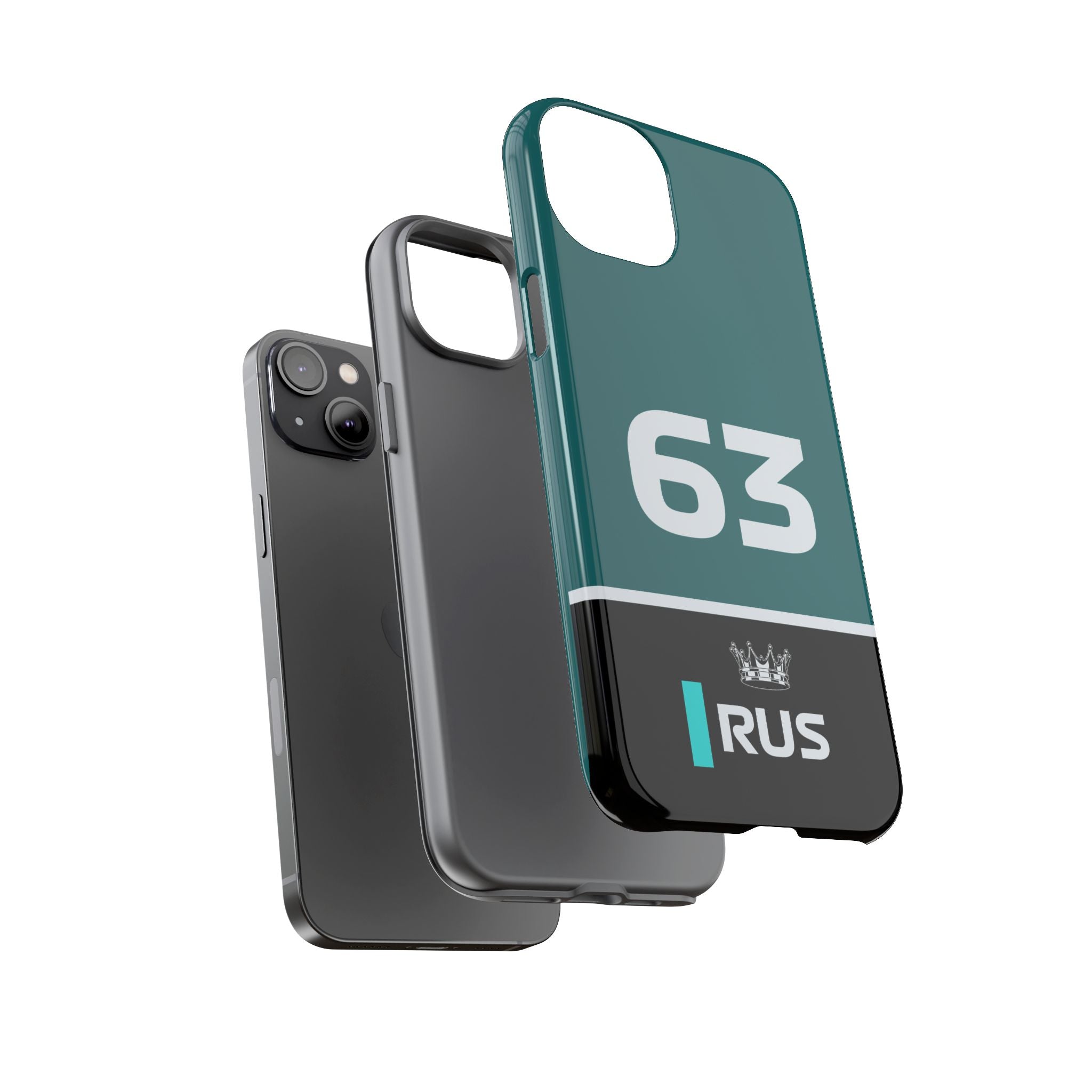 Tyre Whisperer Tough Phone Case | Silver Arrow Formula Racing Armor for iPhone, Samsung & Pixel