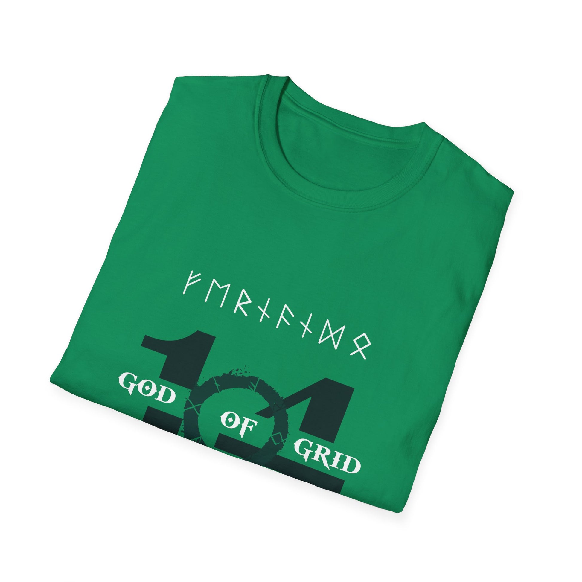 Green and black racing-inspired unisex softstyle tee with a bold Grand Prix aesthetic. Ideal for motorsport fans.