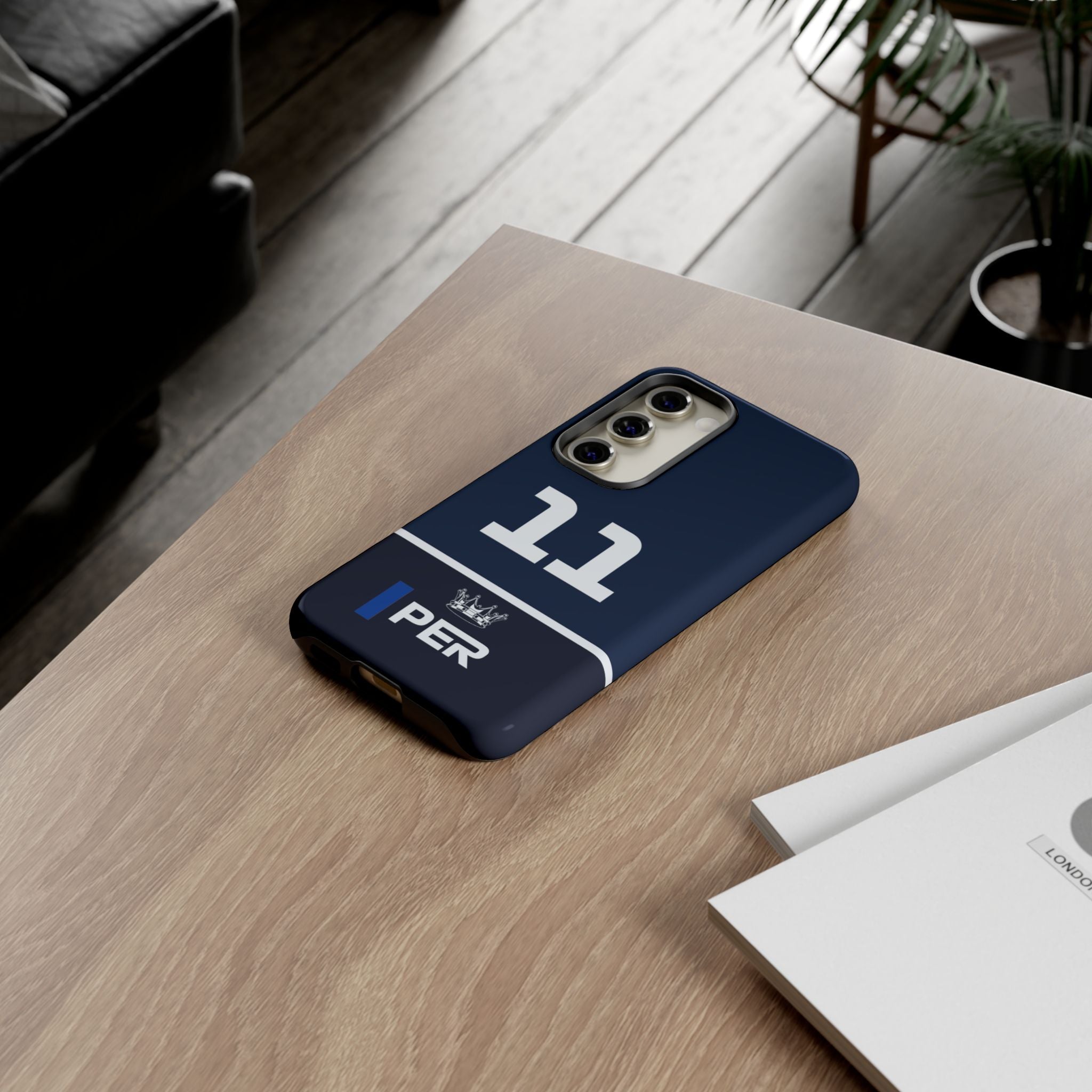 Mexican Minister of Defence Tough Phone Case | Red Thunder Formula Racing Armor for iPhone, Samsung & Pixel Cover
