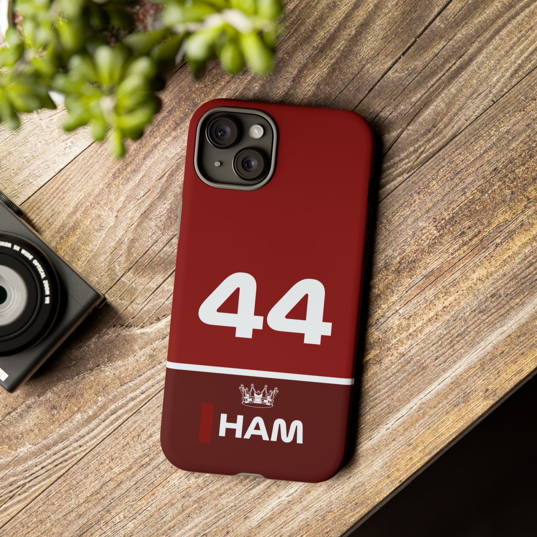 The Silver Champion Tough Phone Case | Rosso Formula Racing Armor for iPhone, Samsung & Pixel Cover