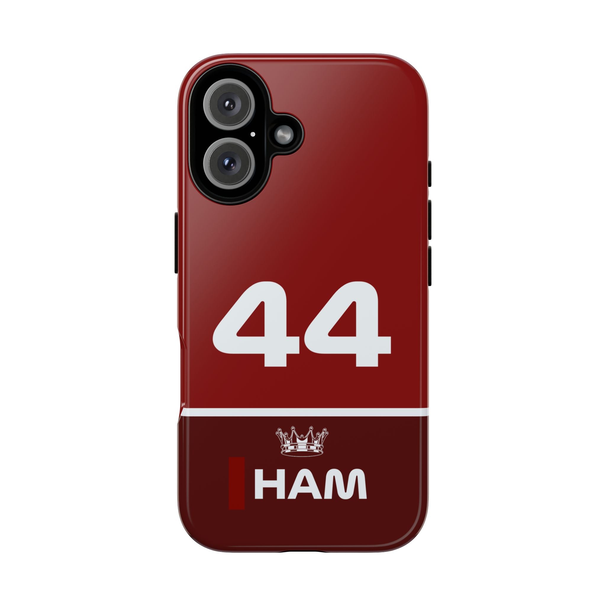 The Silver Champion Tough Phone Case | Rosso Formula Racing Armor for iPhone, Samsung & Pixel Cover