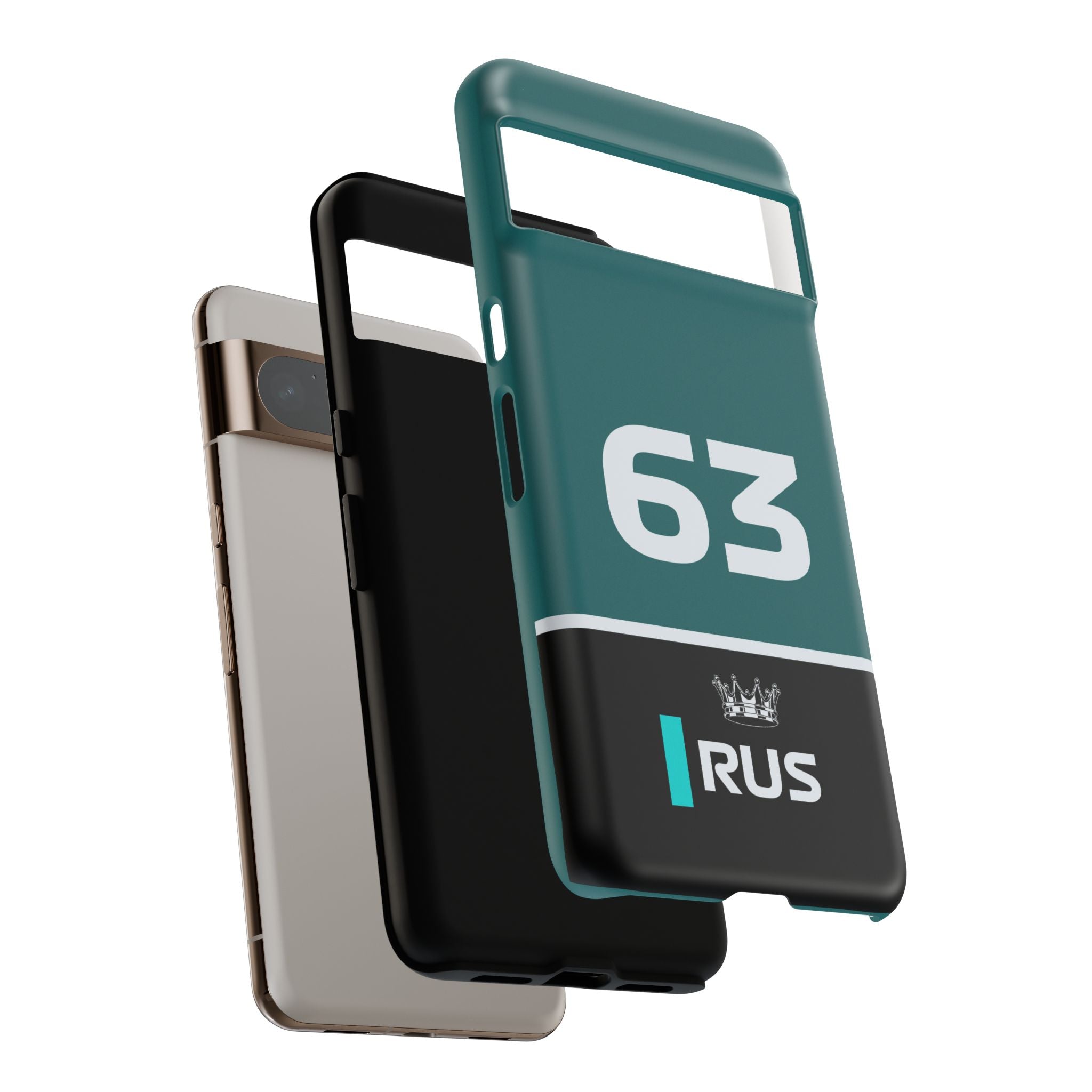 Tyre Whisperer Tough Phone Case | Silver Arrow Formula Racing Armor for iPhone, Samsung & Pixel