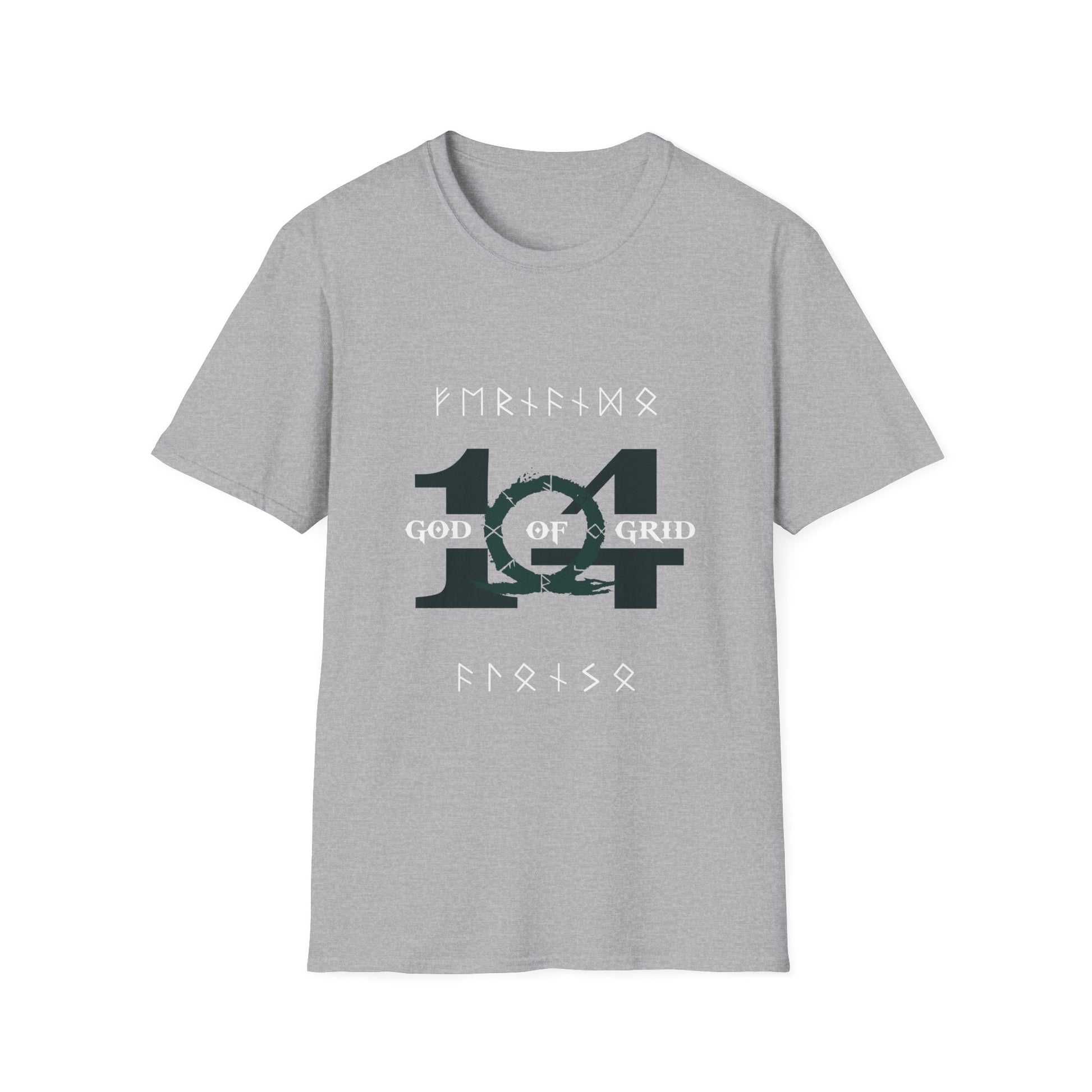 Green and black racing-inspired unisex softstyle tee with a bold Grand Prix aesthetic. Ideal for motorsport fans.