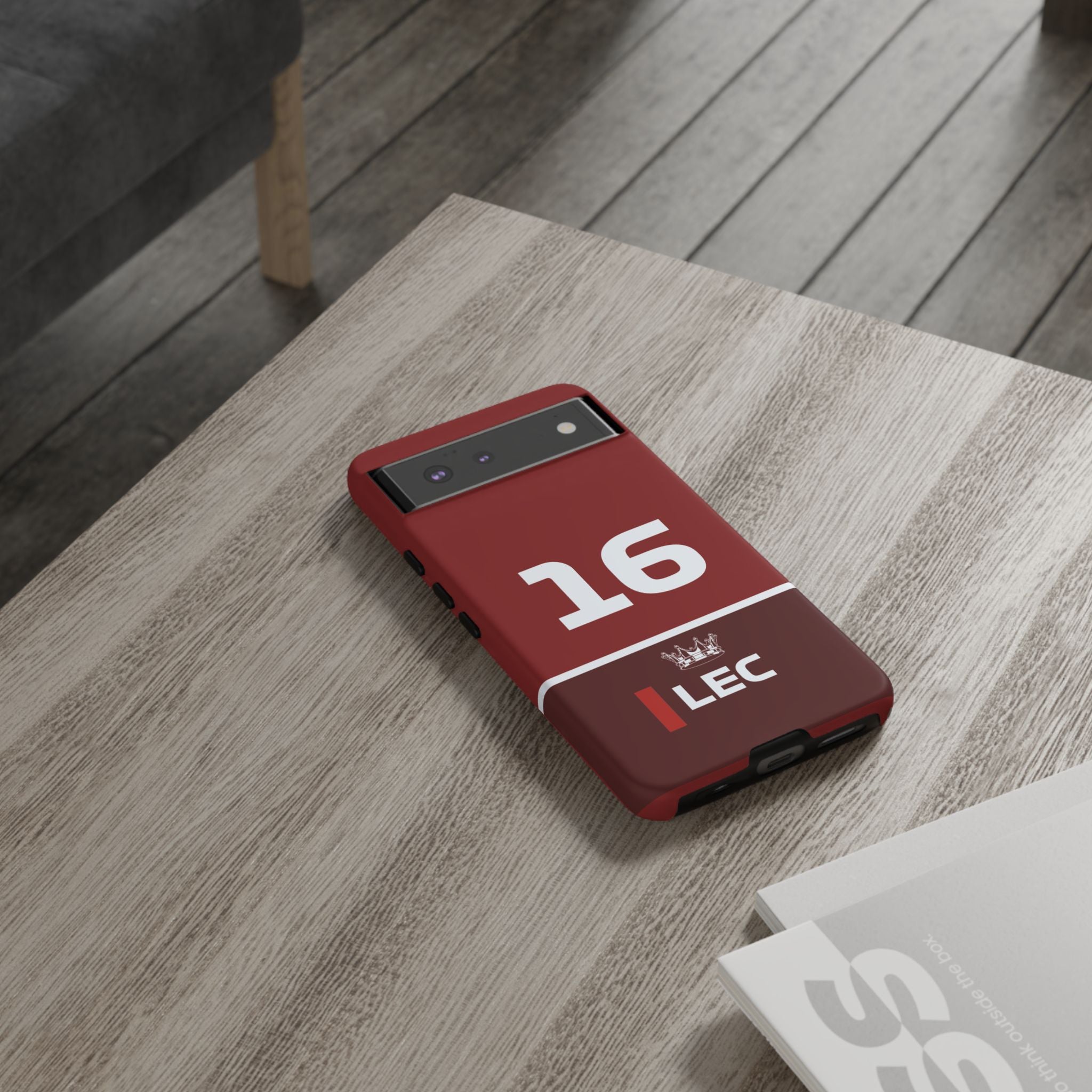 The King of Monaco Tough Phone Case | Rosso Formula Racing Armor for iPhone, Samsung & Pixel Cover
