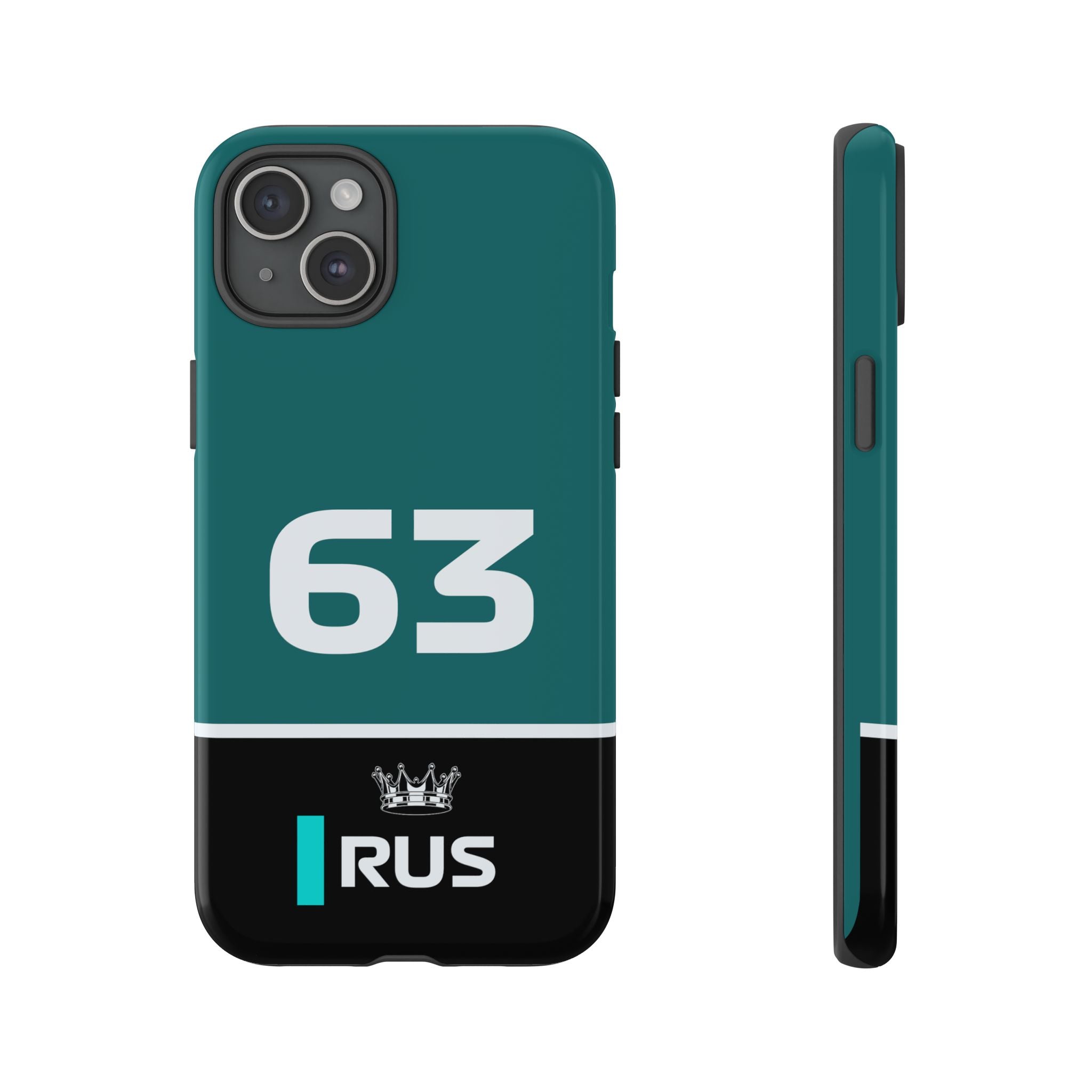 Tyre Whisperer Tough Phone Case | Silver Arrow Formula Racing Armor for iPhone, Samsung & Pixel
