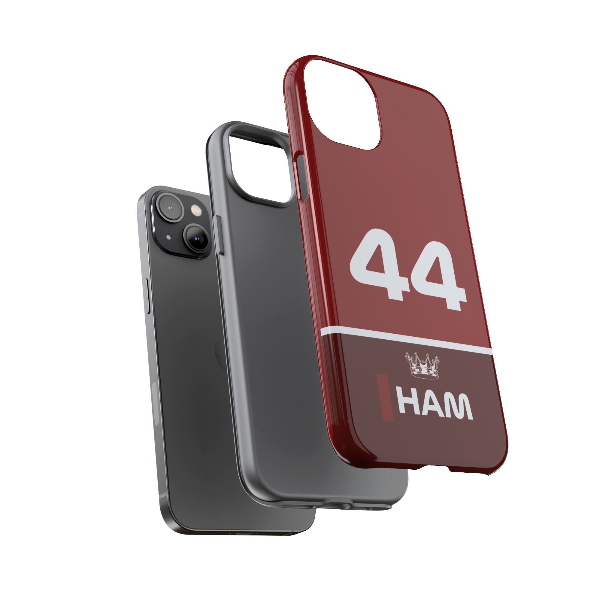 The Silver Champion Tough Phone Case | Rosso Formula Racing Armor for iPhone, Samsung & Pixel Cover