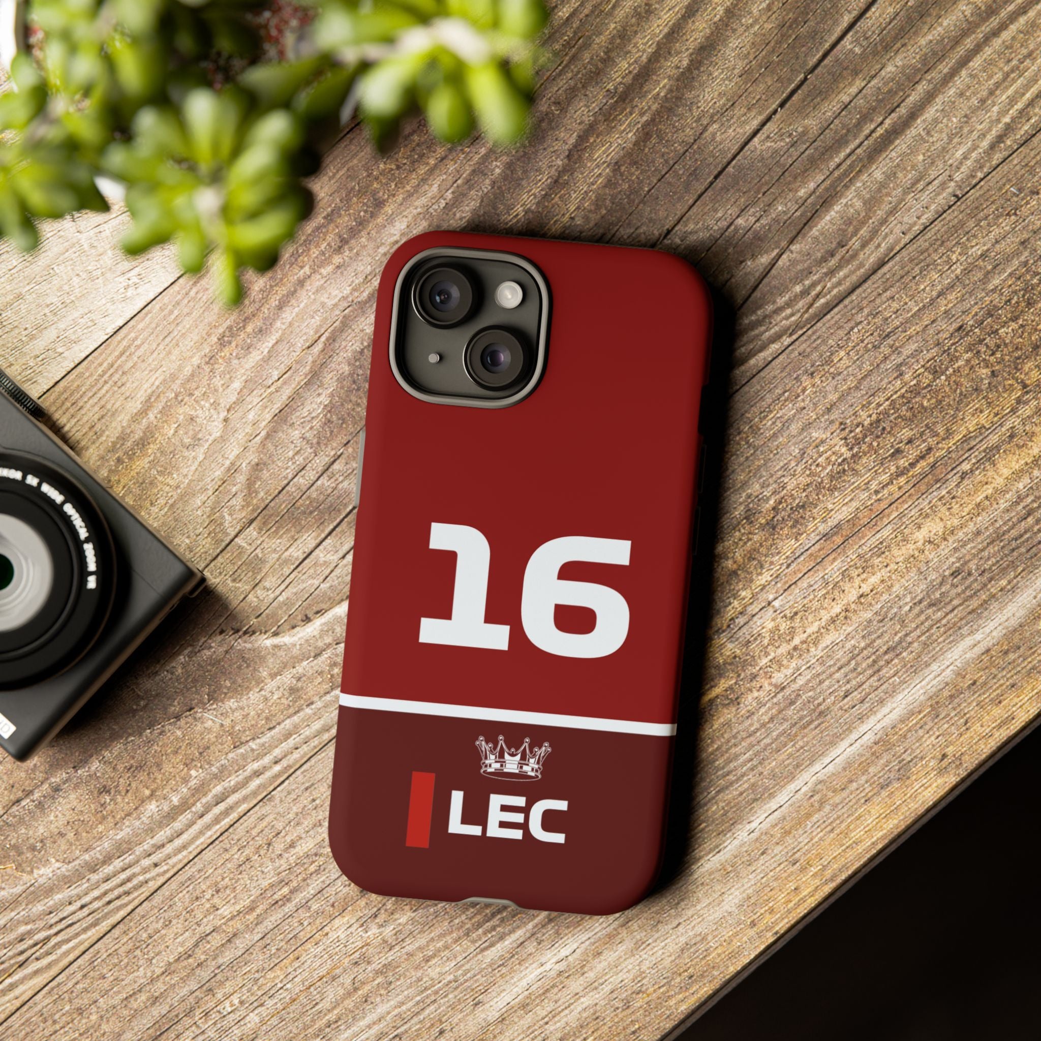 The King of Monaco Tough Phone Case | Rosso Formula Racing Armor for iPhone, Samsung & Pixel Cover