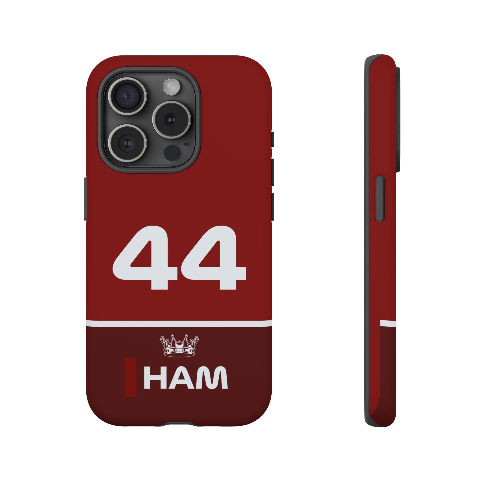 The Silver Champion Tough Phone Case | Rosso Formula Racing Armor for iPhone, Samsung & Pixel Cover