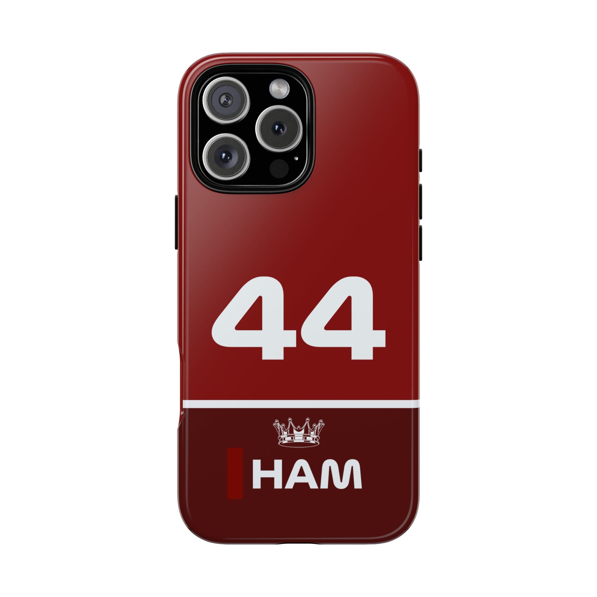 The Silver Champion Tough Phone Case | Rosso Formula Racing Armor for iPhone, Samsung & Pixel Cover