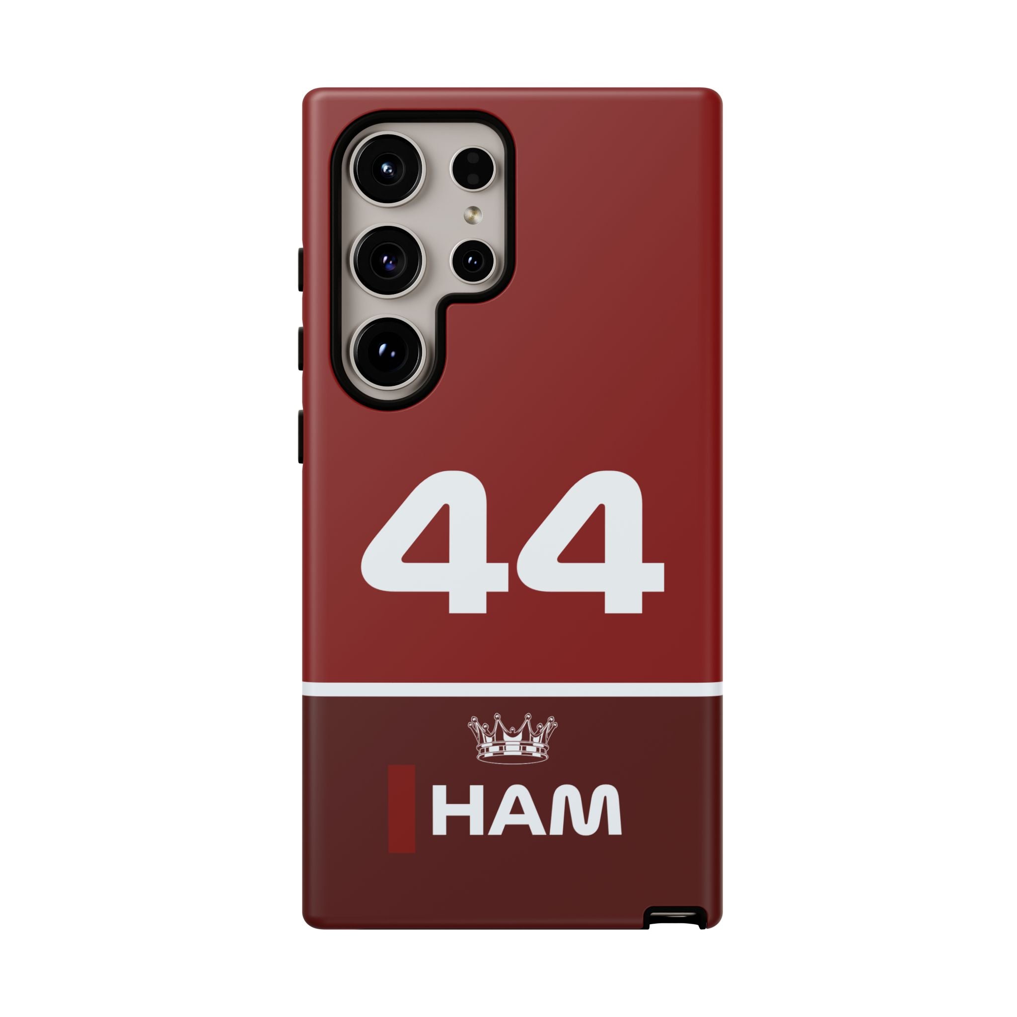The Silver Champion Tough Phone Case | Rosso Formula Racing Armor for iPhone, Samsung & Pixel Cover