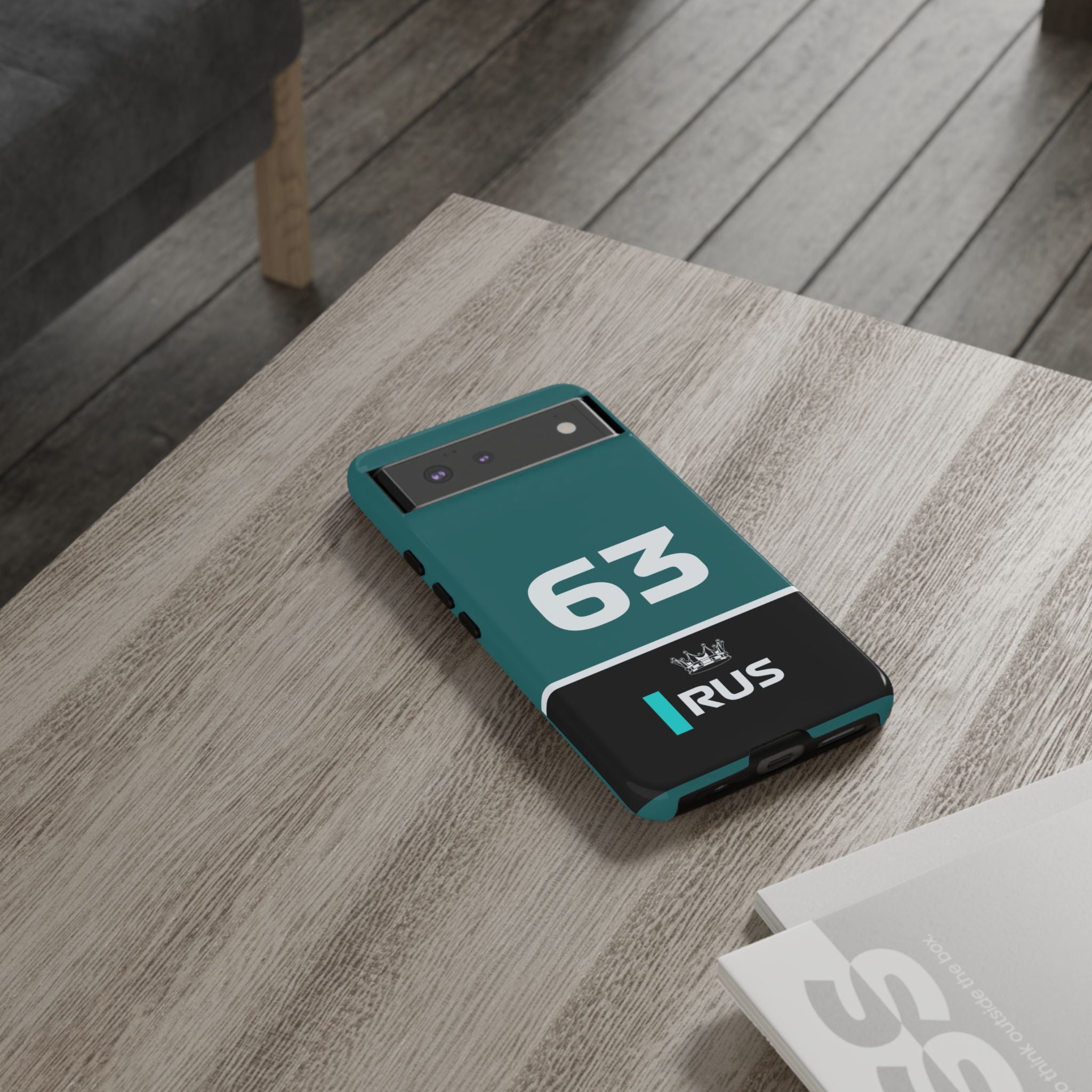 Tyre Whisperer Tough Phone Case | Silver Arrow Formula Racing Armor for iPhone, Samsung & Pixel