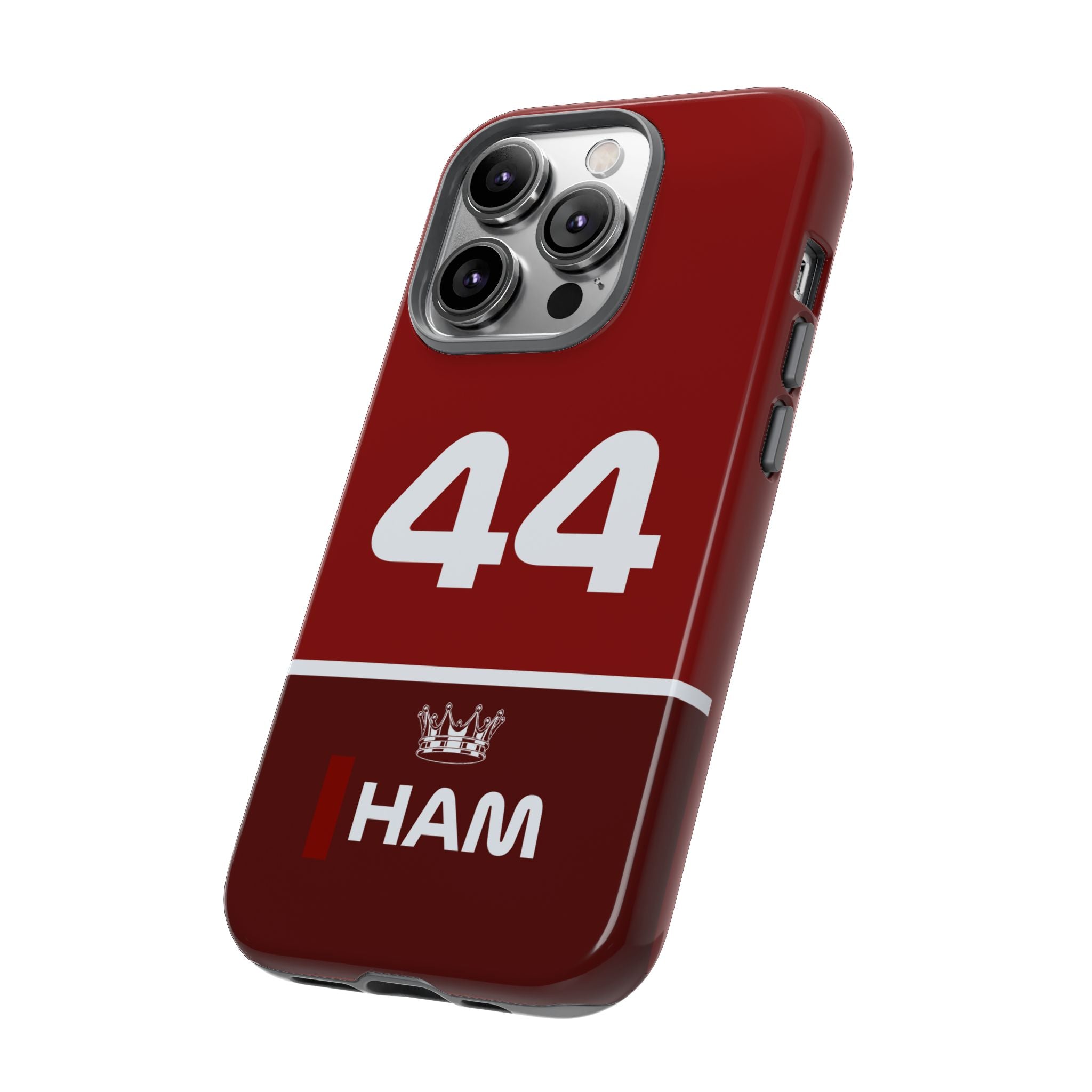 The Silver Champion Tough Phone Case | Rosso Formula Racing Armor for iPhone, Samsung & Pixel Cover