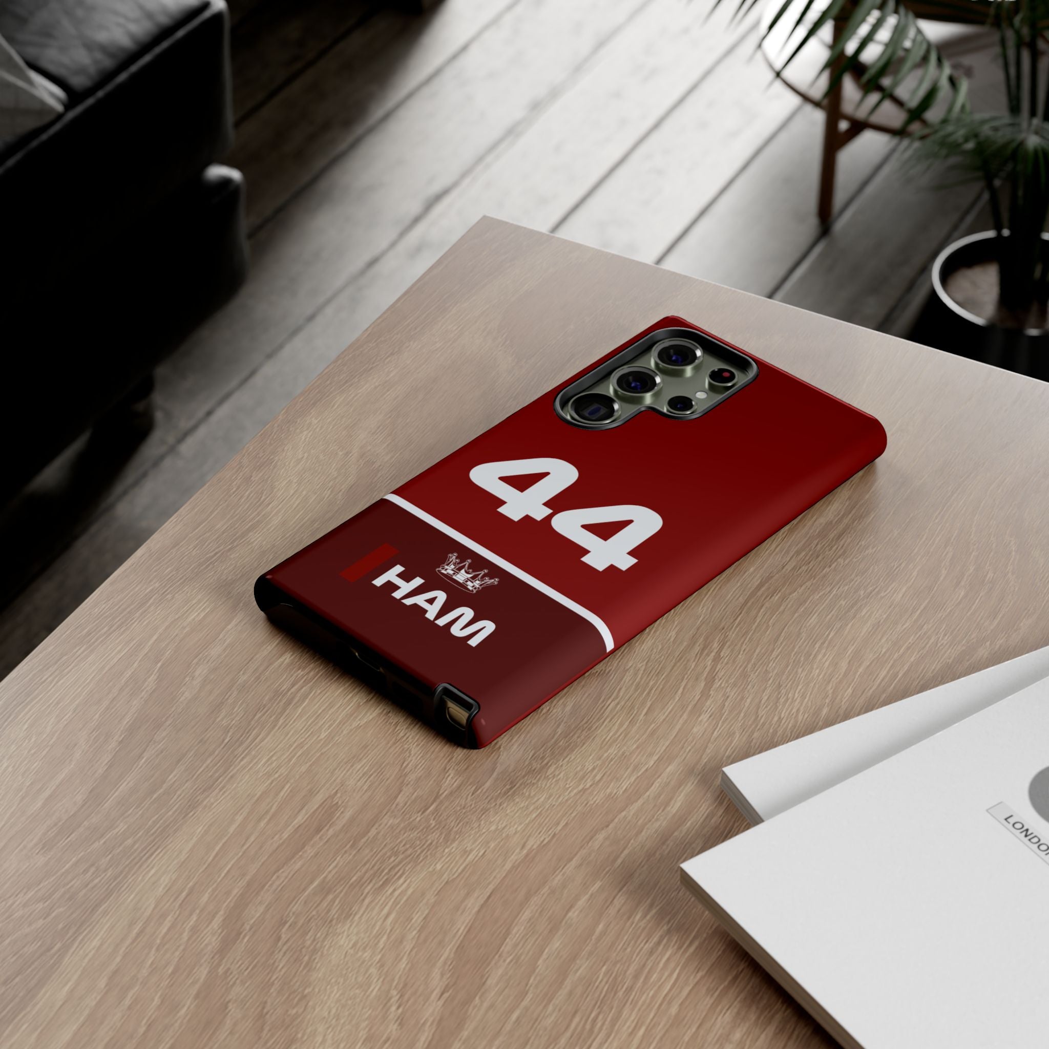 The Silver Champion Tough Phone Case | Rosso Formula Racing Armor for iPhone, Samsung & Pixel Cover