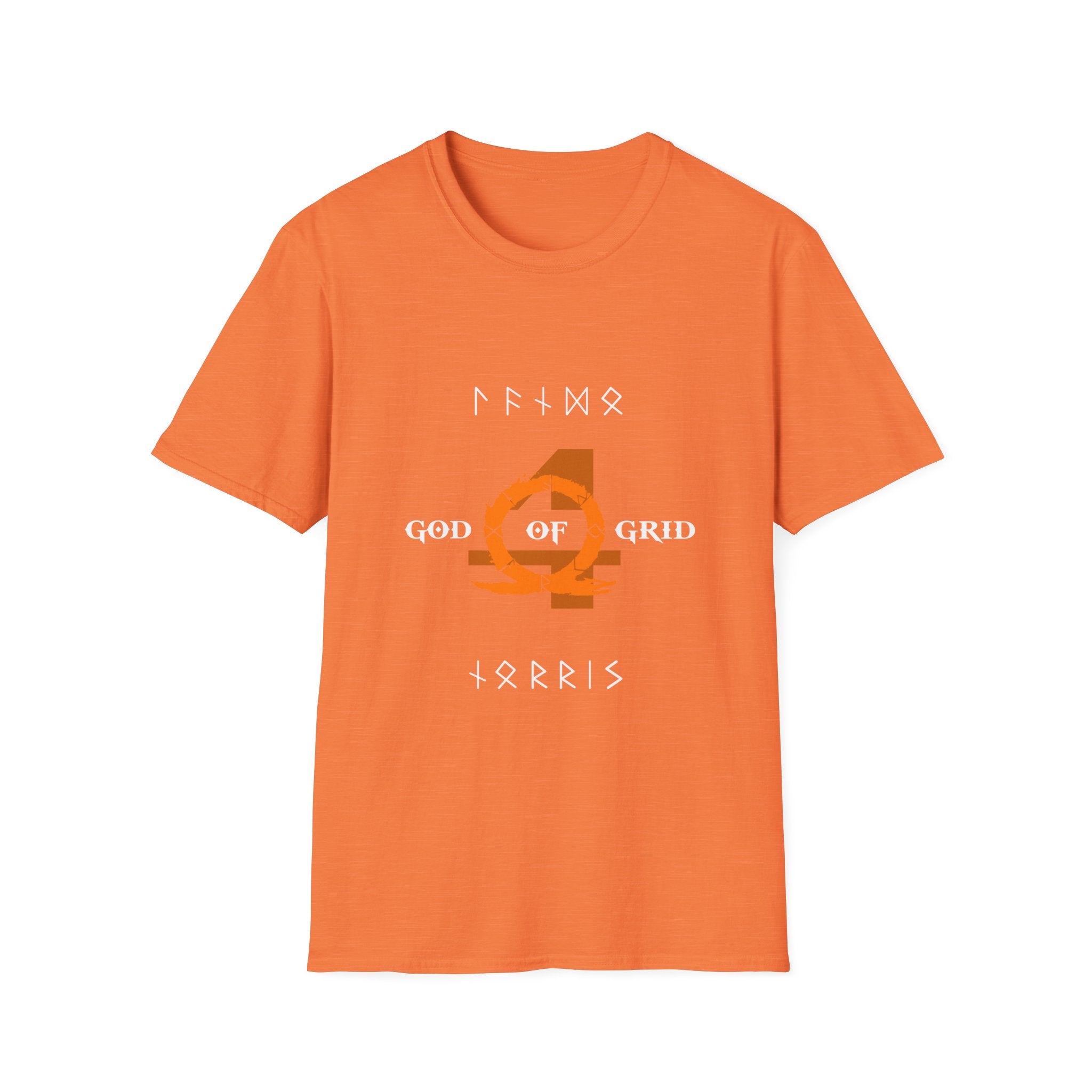 British Speedster God Of Grid Shirt | Papaya Formula Racing Unisex Softstyle shirt